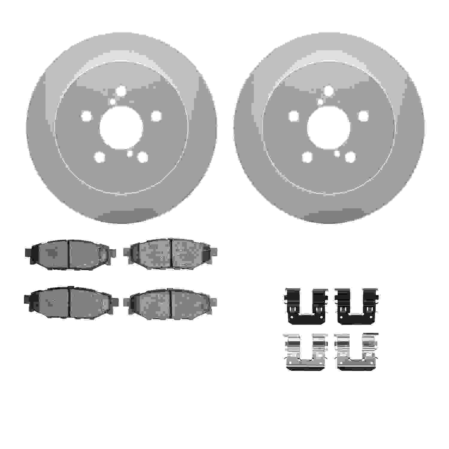 Dynamic Friction Company Disc Brake Kit 4312-13026