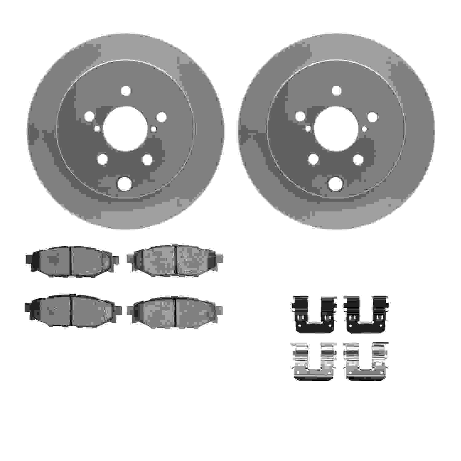 Dynamic Friction Company Disc Brake Kit 4312-13029