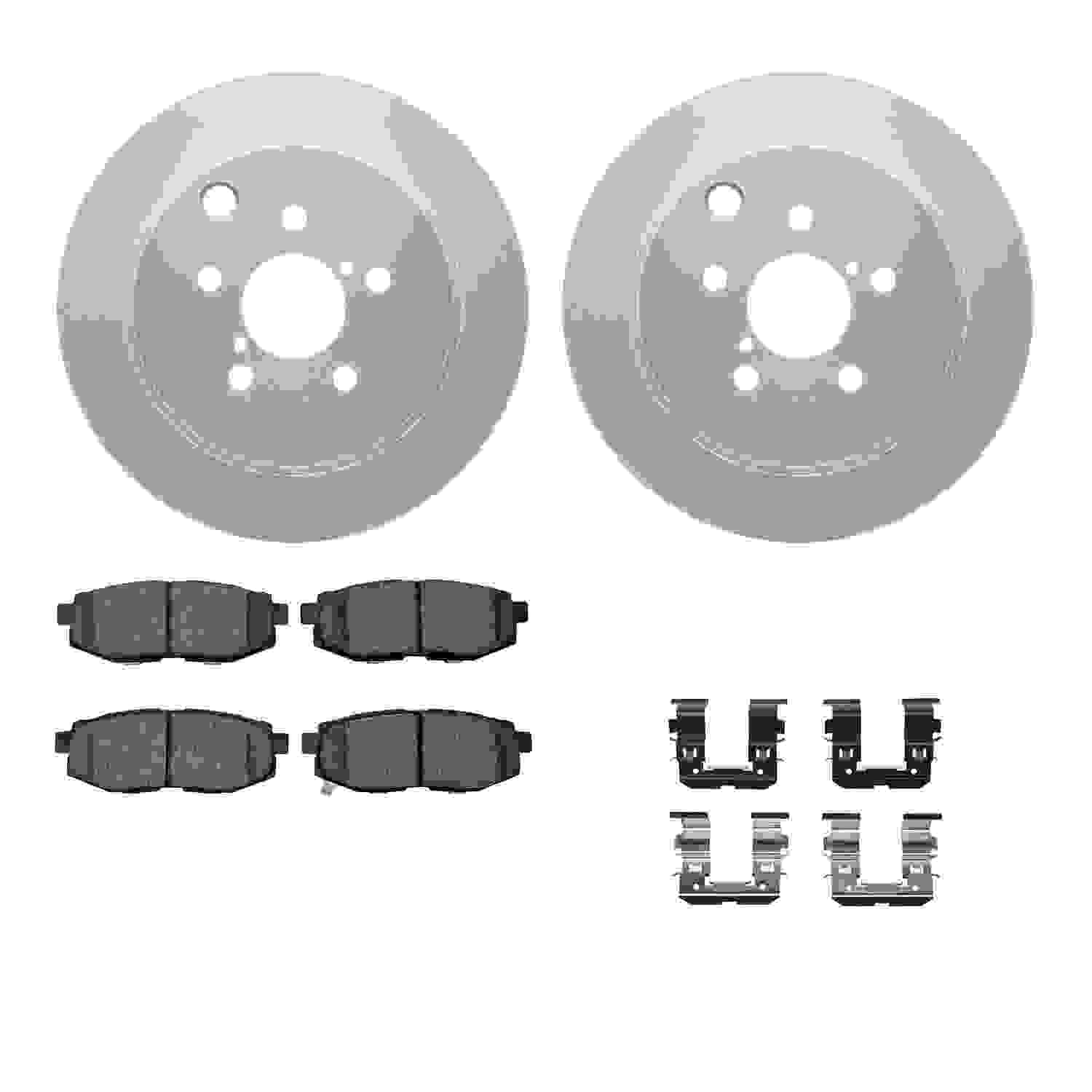 Dynamic Friction Company Disc Brake Kit 4312-13031