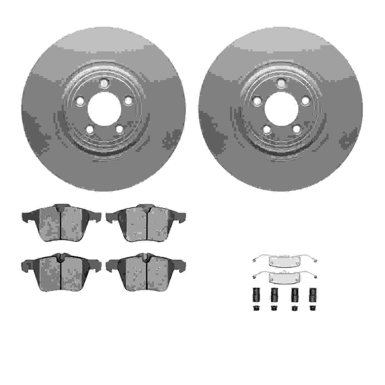 Dynamic Friction Company Disc Brake Kit 4312-20009