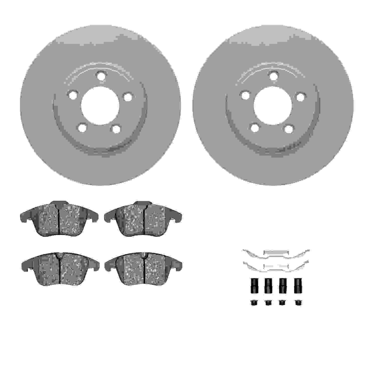 Dynamic Friction Company Disc Brake Kit 4312-20012