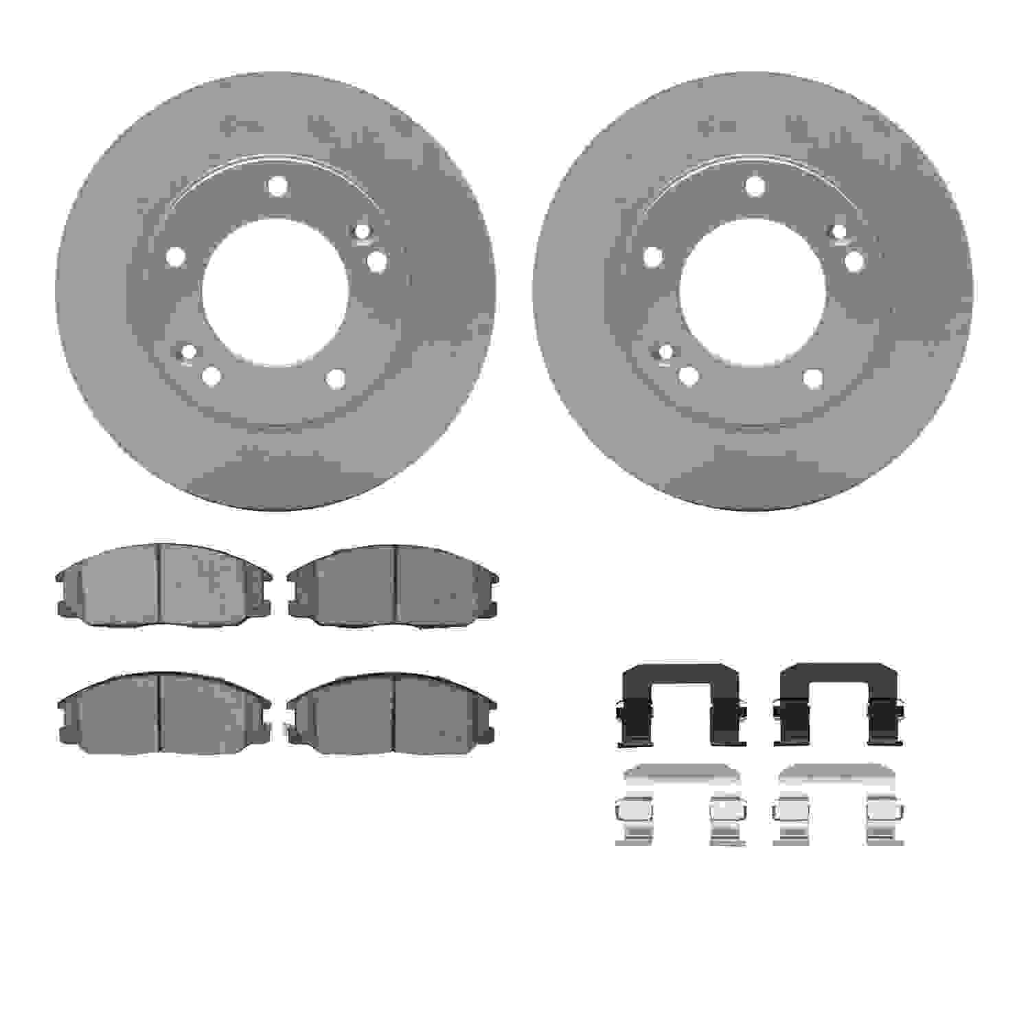 Dynamic Friction Company Disc Brake Kit 4312-21003