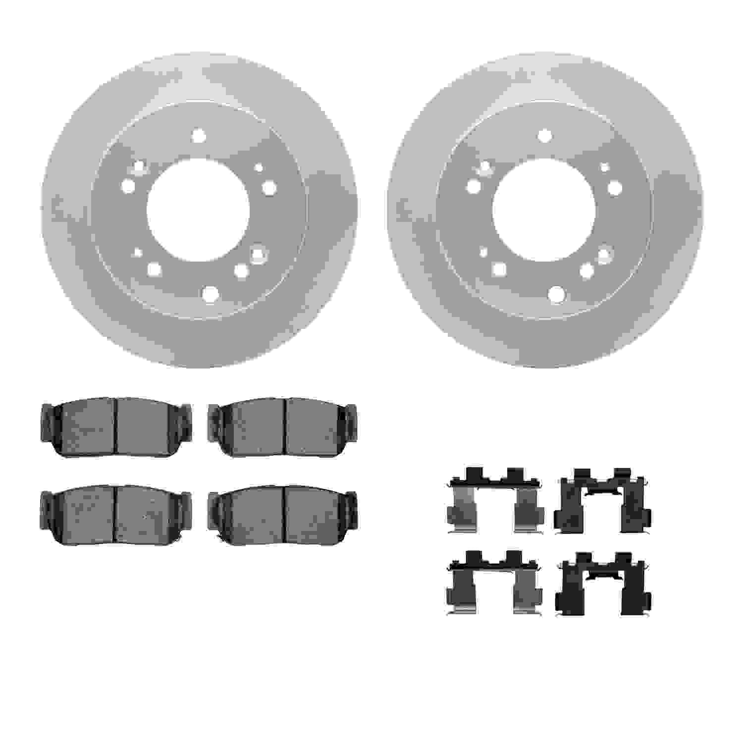 Dynamic Friction Company Disc Brake Kit 4312-21010