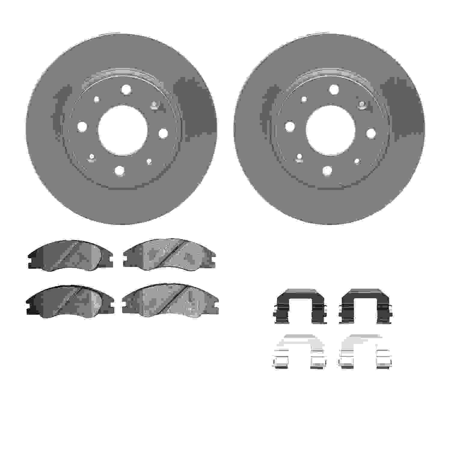 Dynamic Friction Company Disc Brake Kit 4312-21011