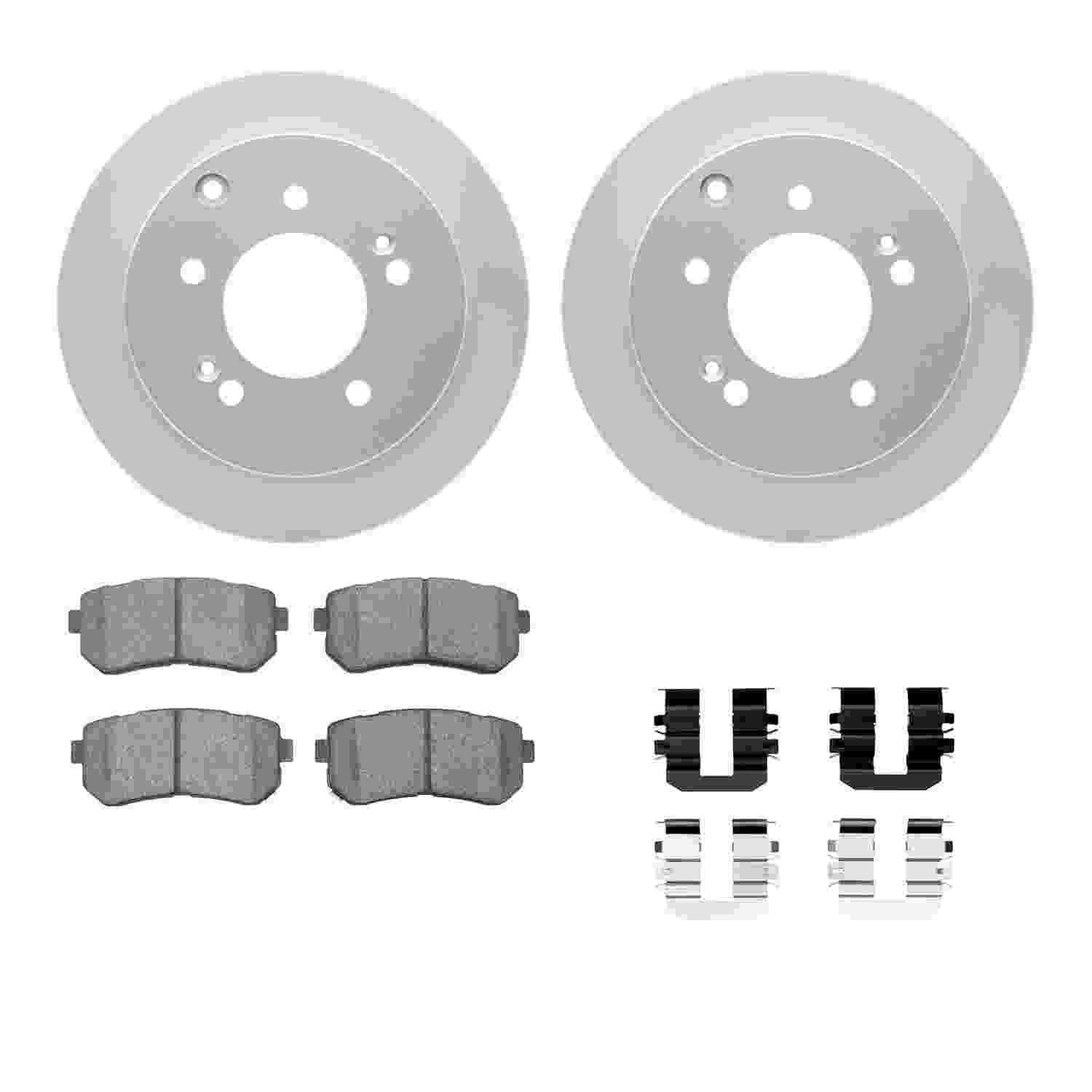 Dynamic Friction Company Disc Brake Kit 4312-21012