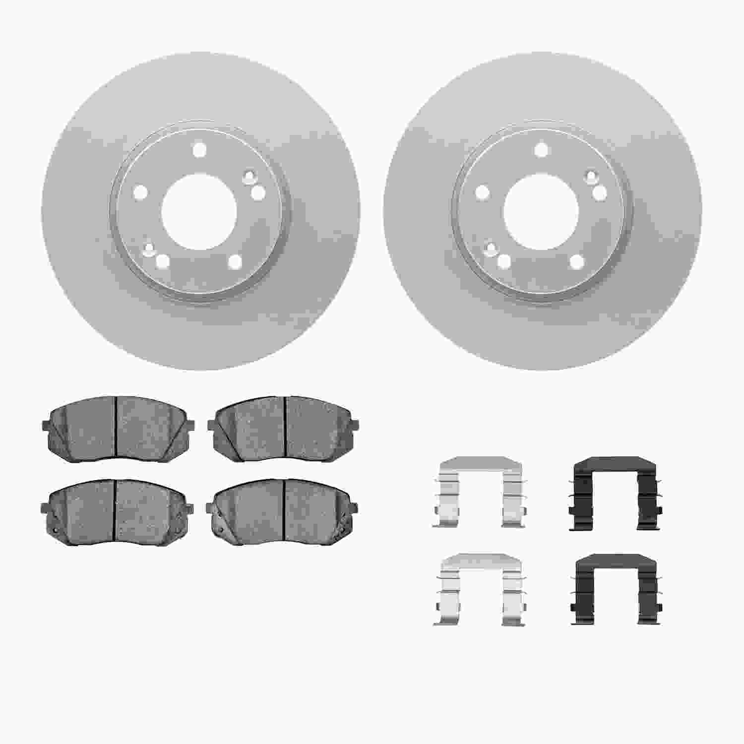 Dynamic Friction Company Disc Brake Kit 4312-21014