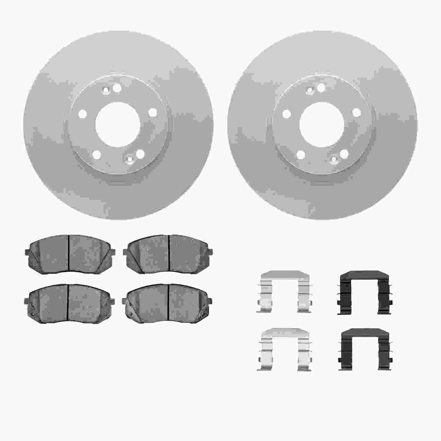 Dynamic Friction Company Disc Brake Kit 4312-21015