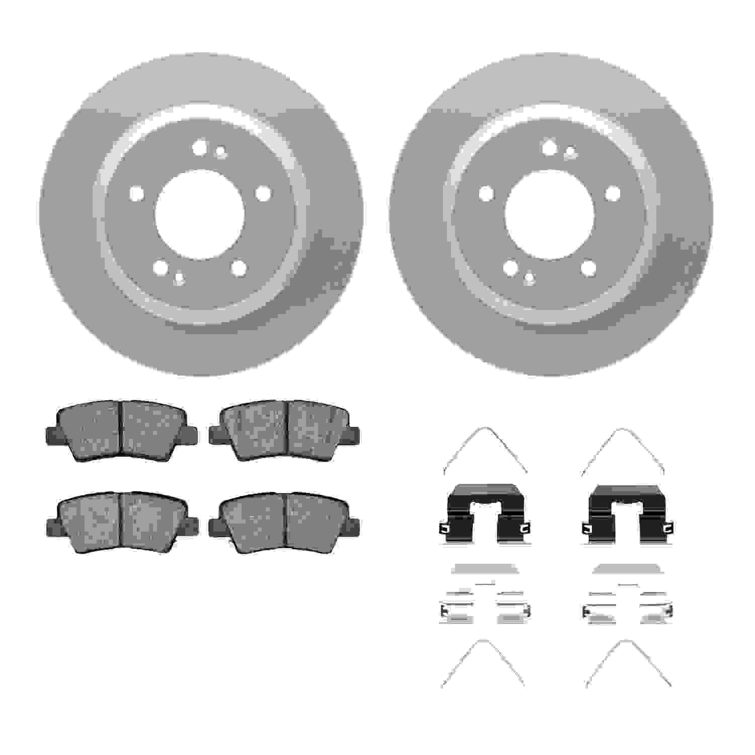 Dynamic Friction Company Disc Brake Kit 4312-21023