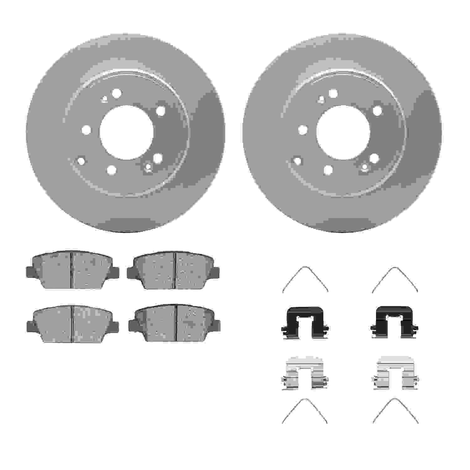 Dynamic Friction Company Disc Brake Kit 4312-21035