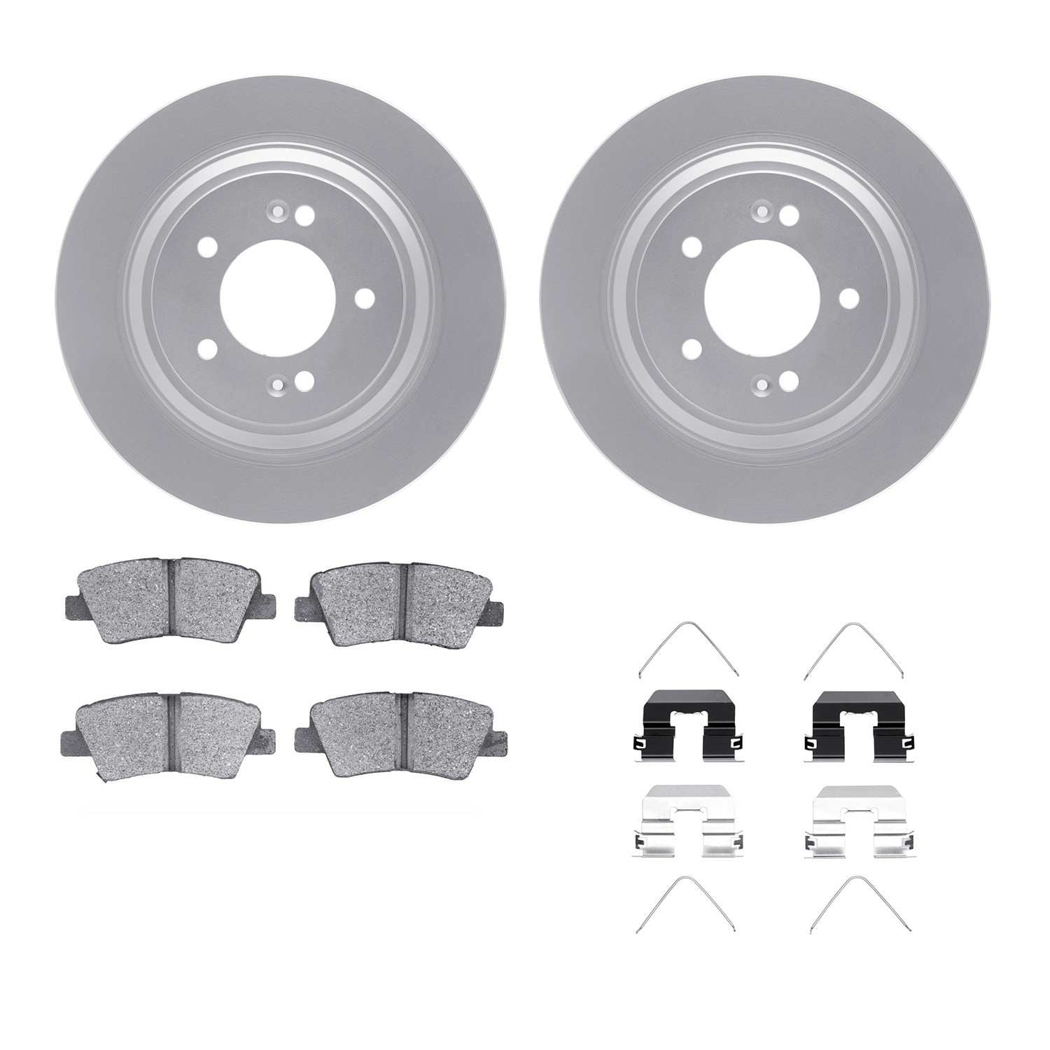 Dynamic Friction Company Disc Brake Kit 4312-21036