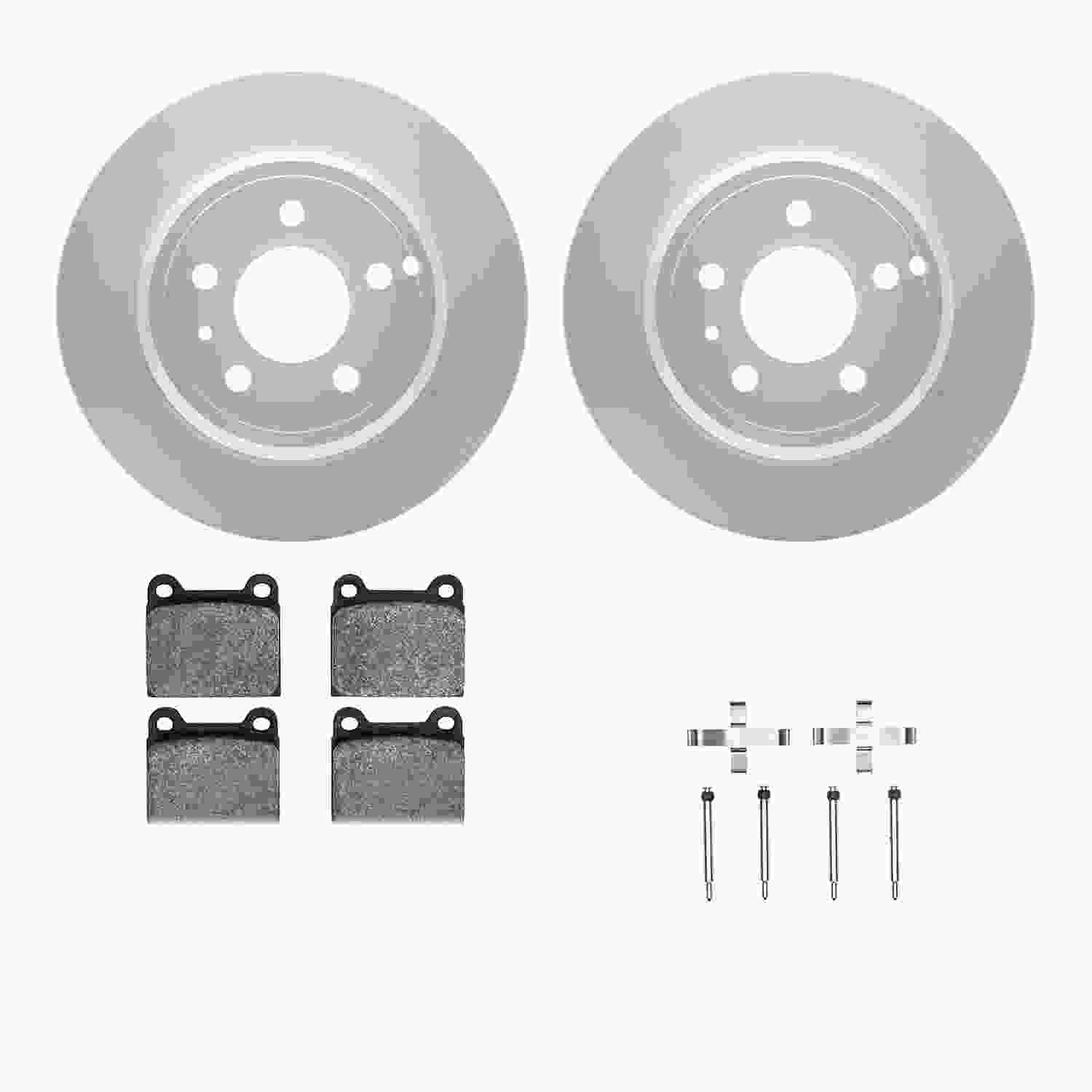 Dynamic Friction Company Disc Brake Kit 4312-27002