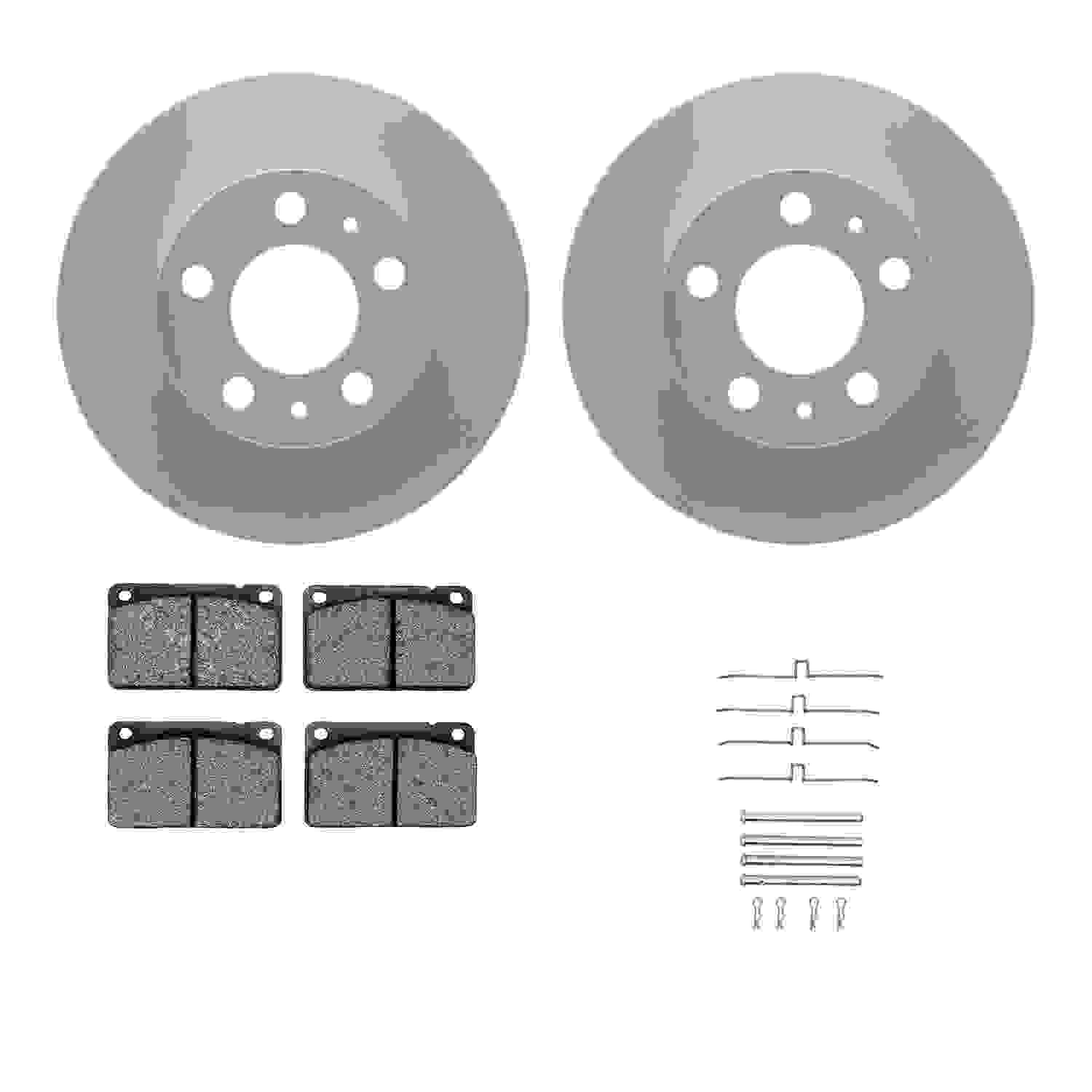 Dynamic Friction Company Disc Brake Kit 4312-27005