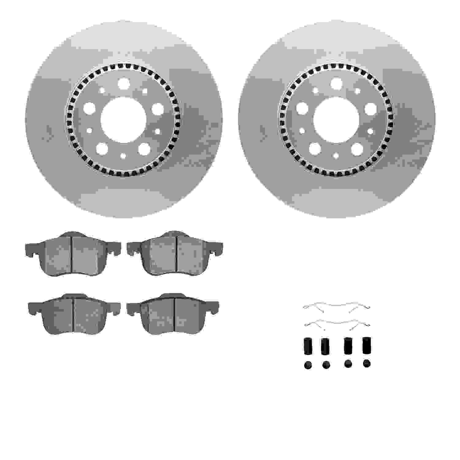 Dynamic Friction Company Disc Brake Kit 4312-27016