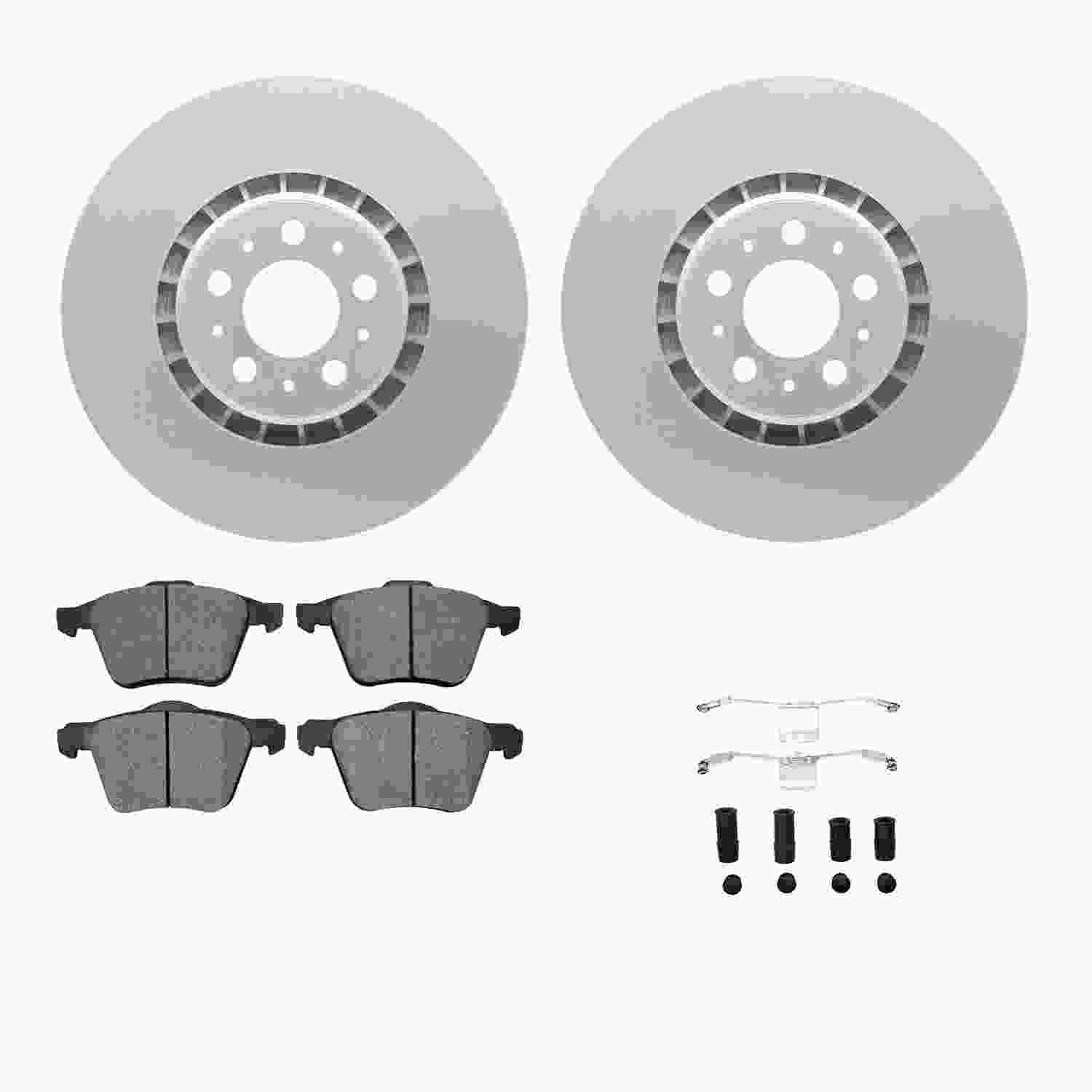 Dynamic Friction Company Disc Brake Kit 4312-27022