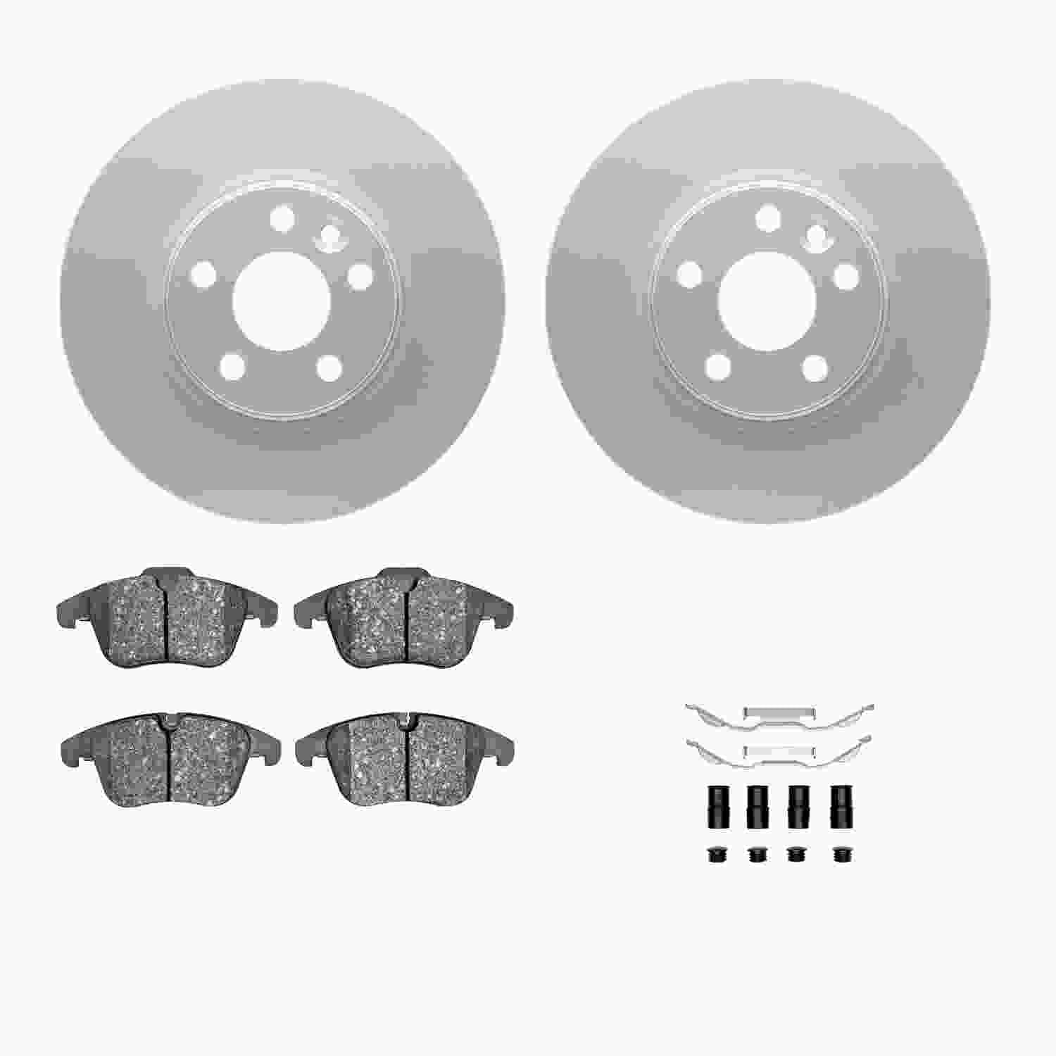 Dynamic Friction Company Disc Brake Kit 4312-27026