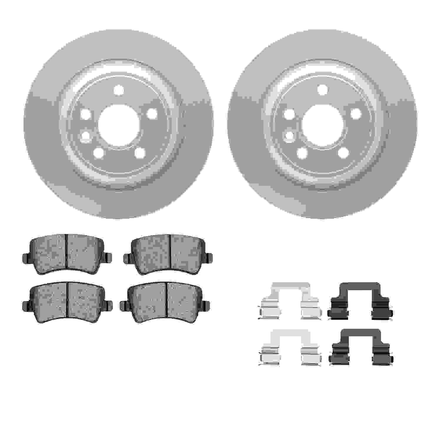 Dynamic Friction Company Disc Brake Kit 4312-27028