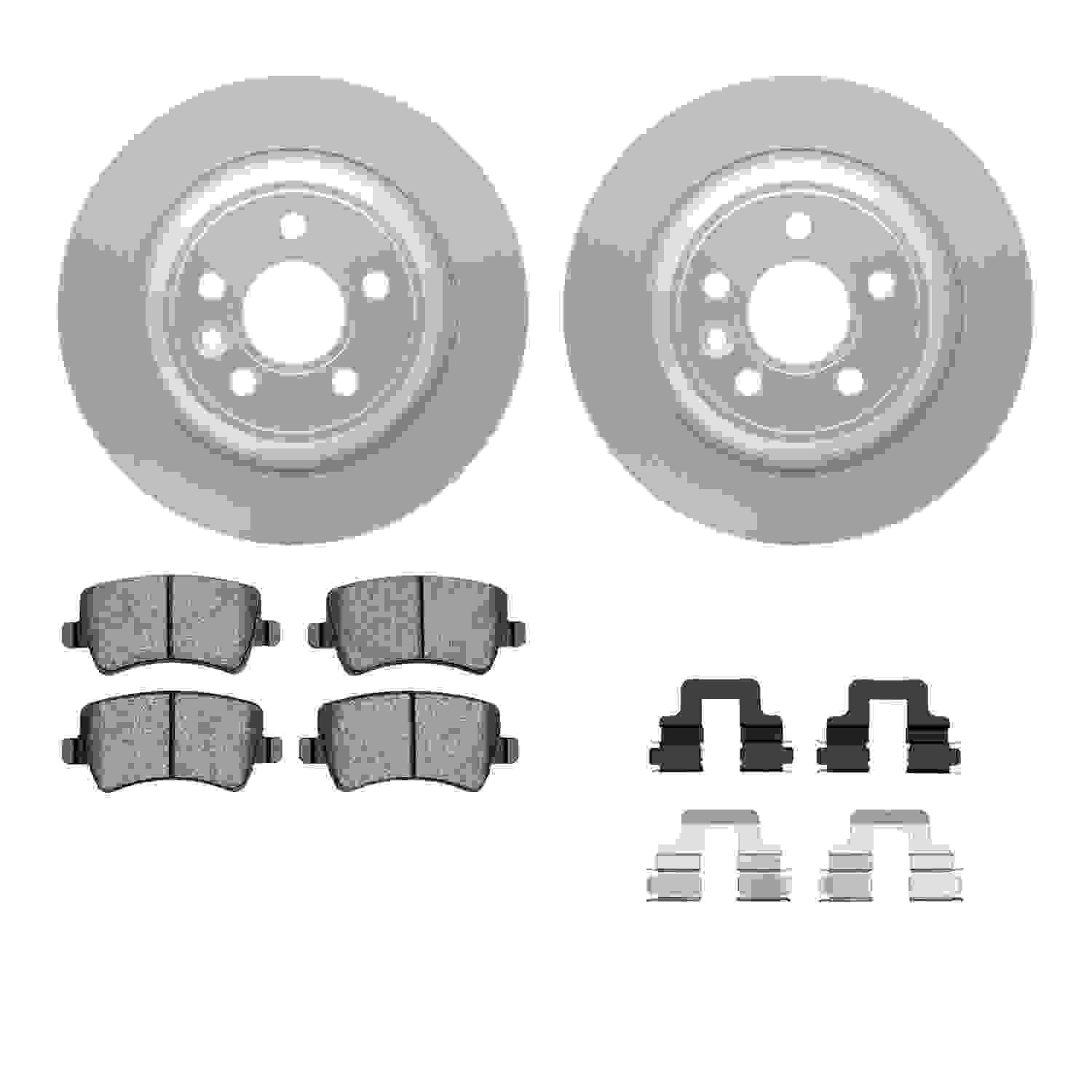 Dynamic Friction Company Disc Brake Kit 4312-27033