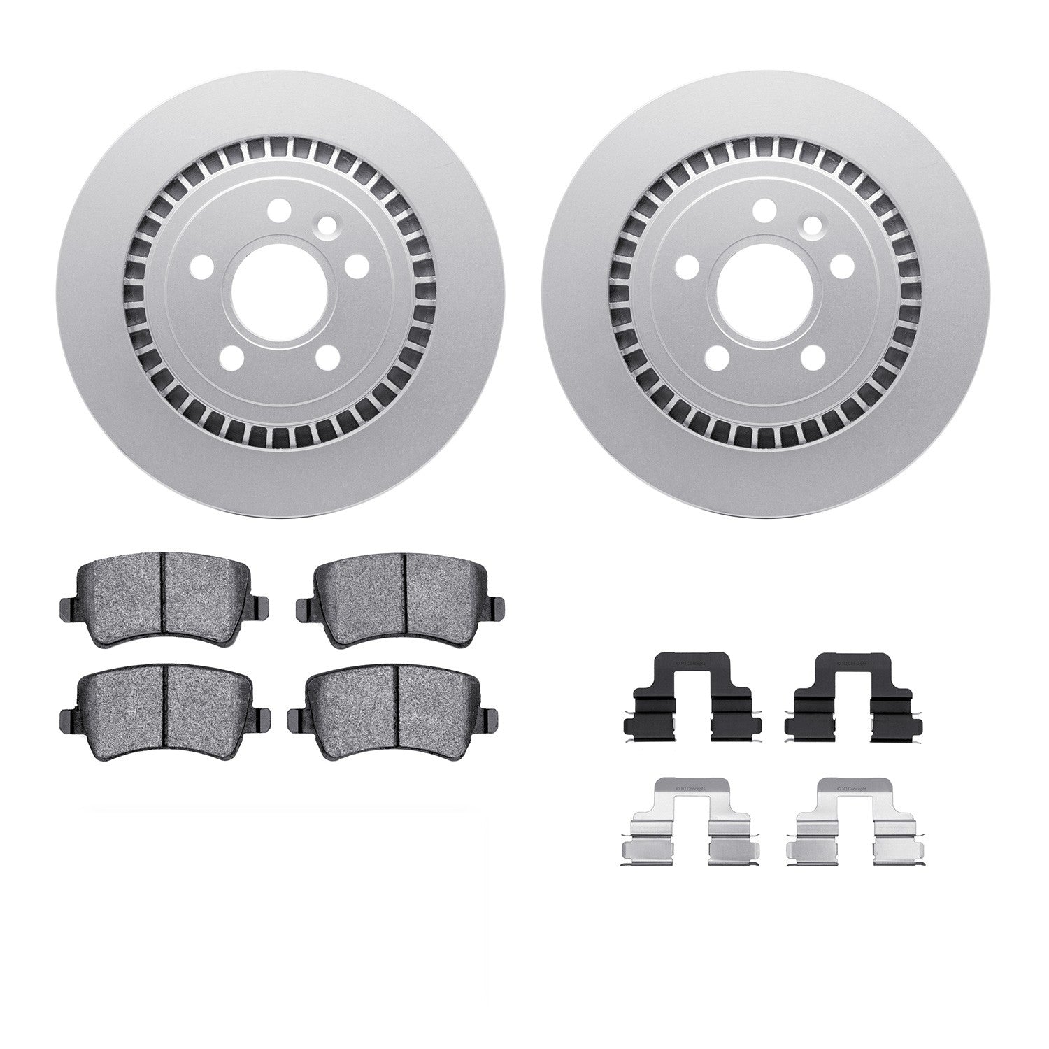 Dynamic Friction Company Disc Brake Kit 4312-27035