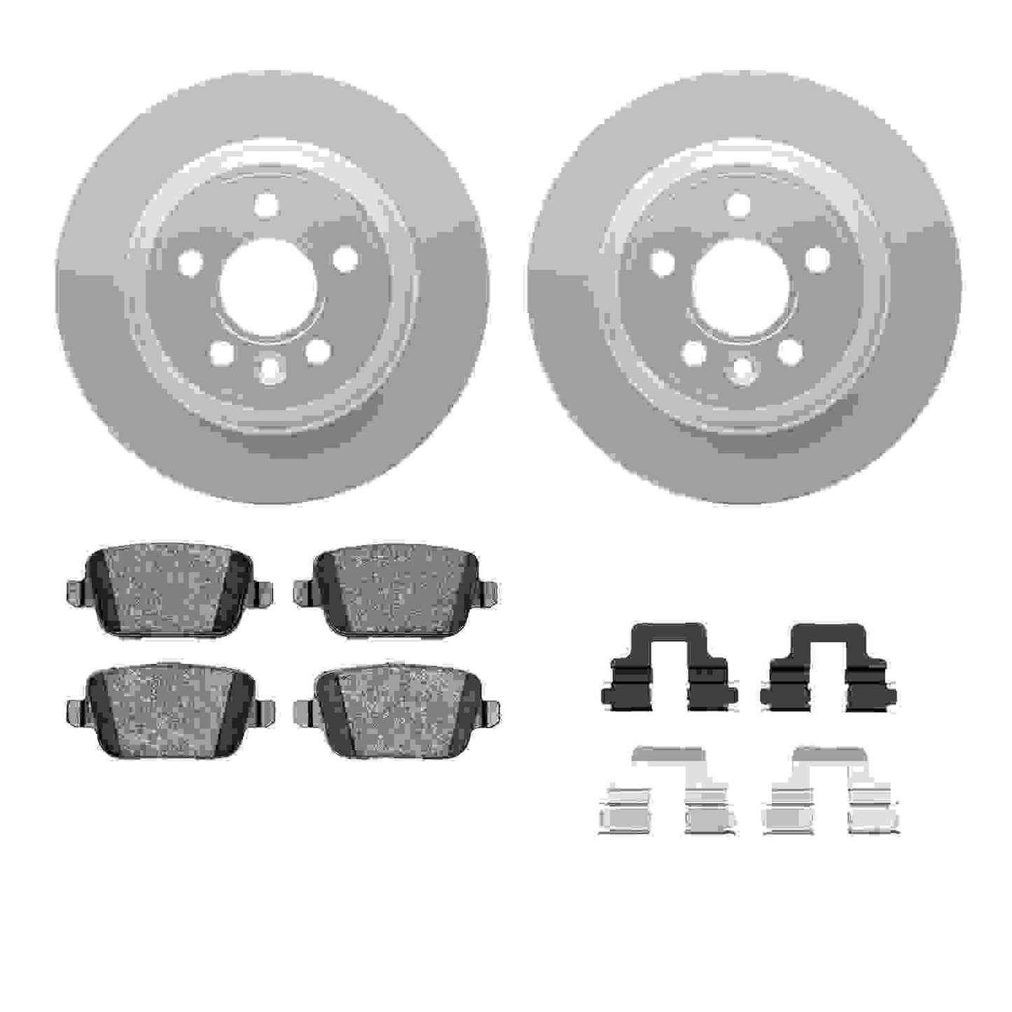 Dynamic Friction Company Disc Brake Kit 4312-27036