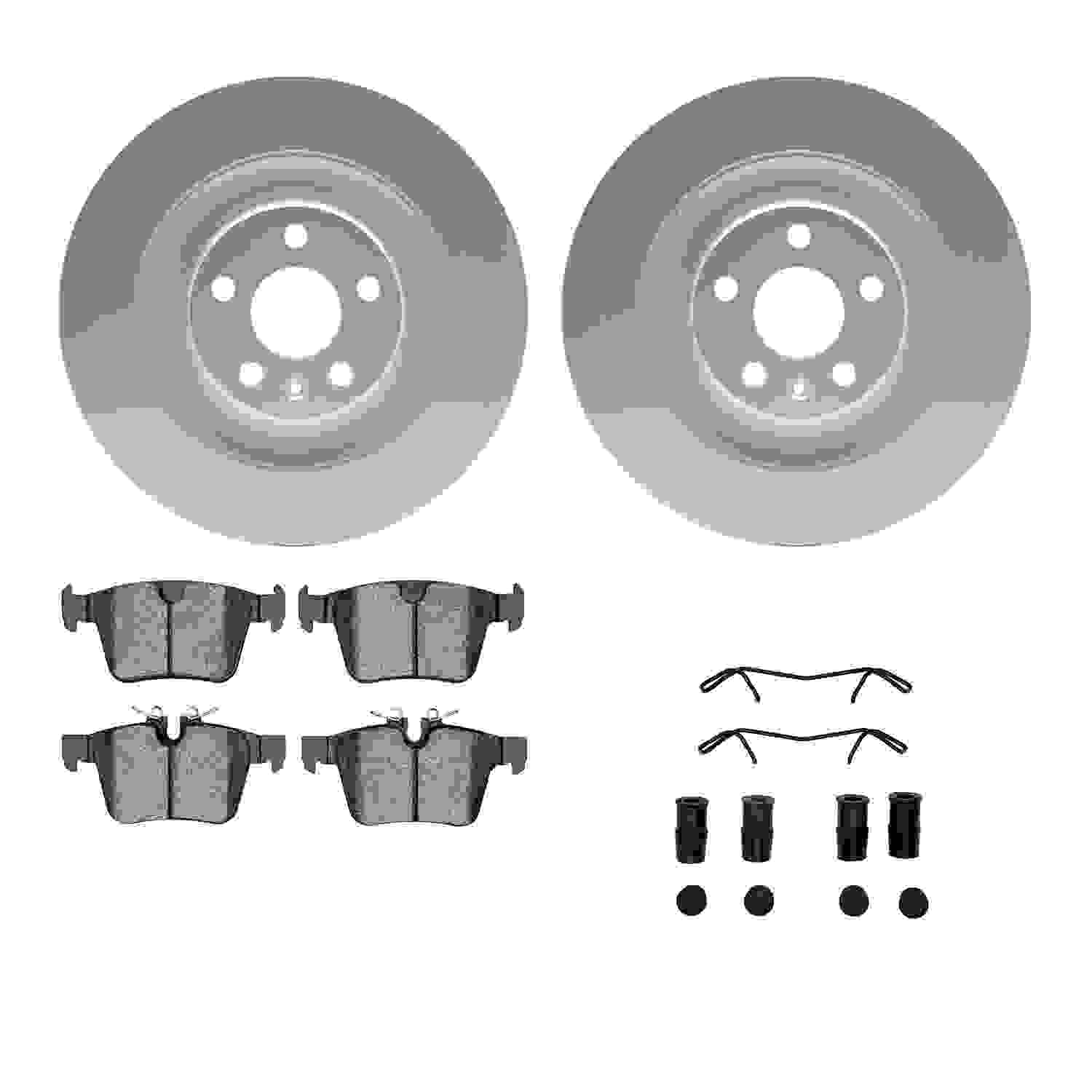 Dynamic Friction Company Disc Brake Kit 4312-27040