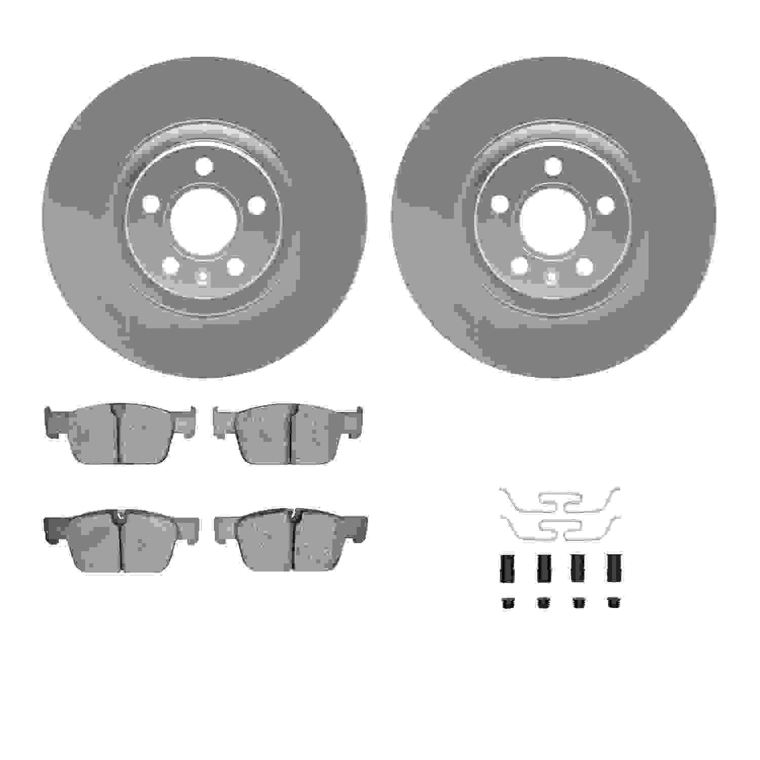 Dynamic Friction Company Disc Brake Kit 4312-27044