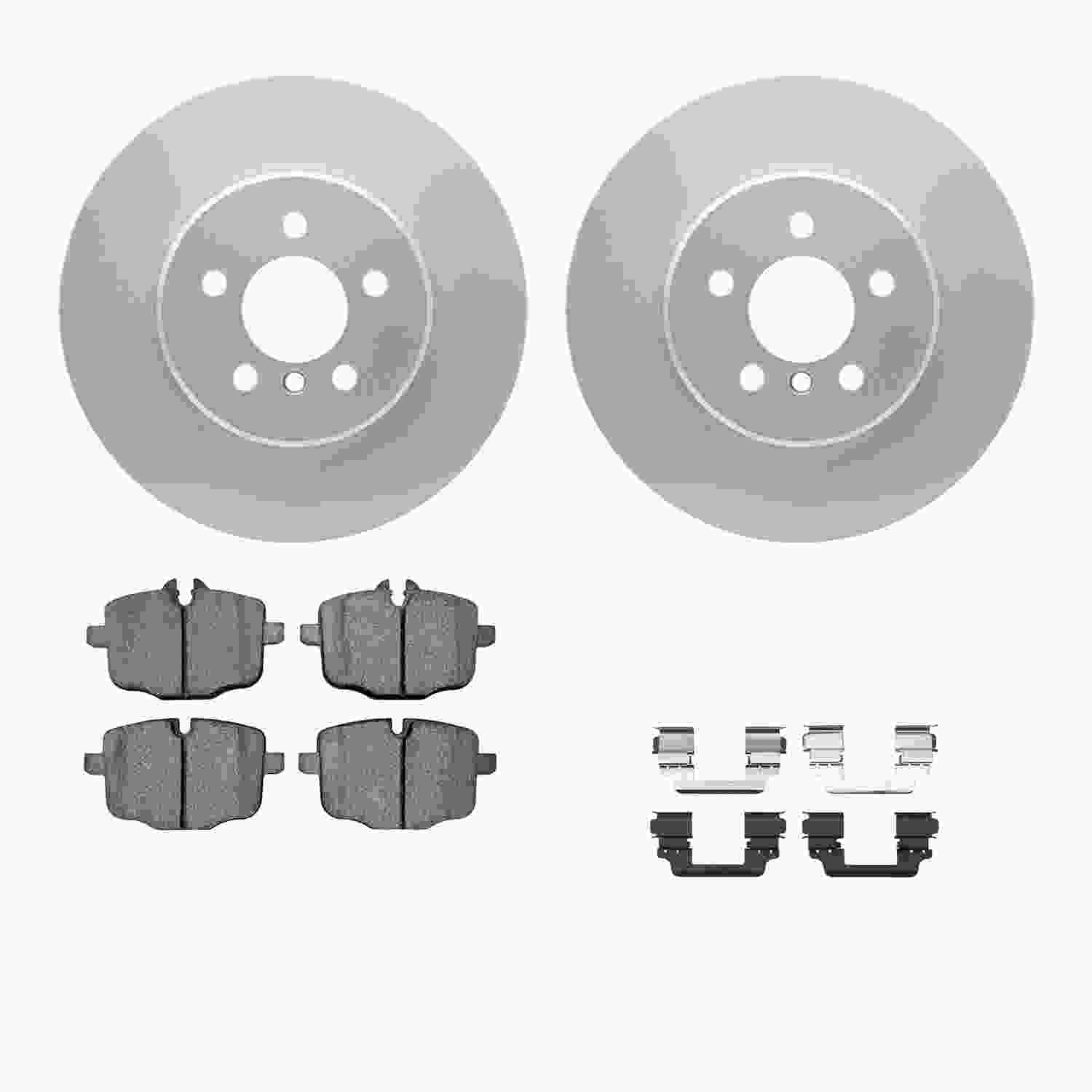 Dynamic Friction Company Disc Brake Kit 4312-31074