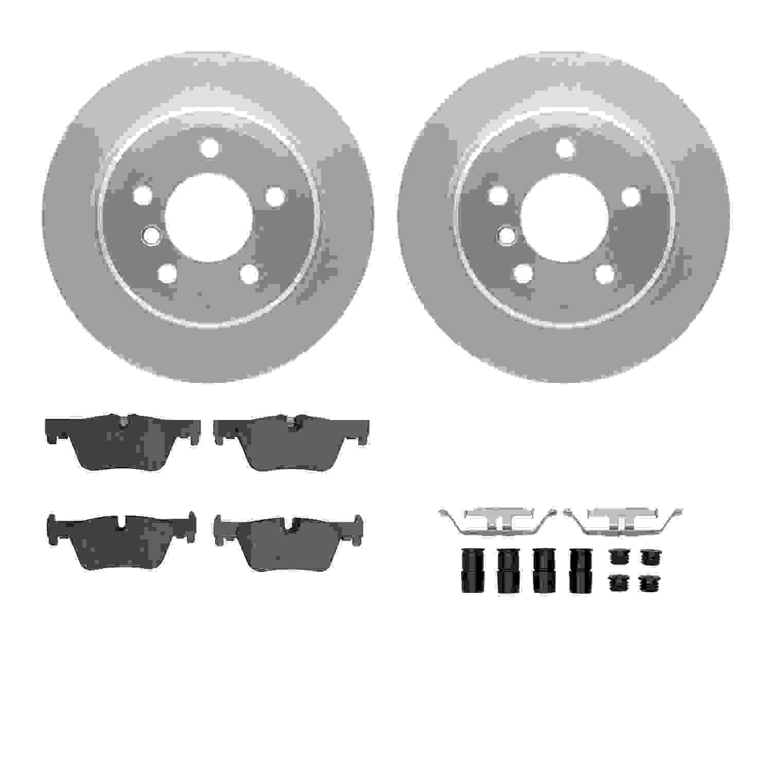 Dynamic Friction Company Disc Brake Kit 4312-31087