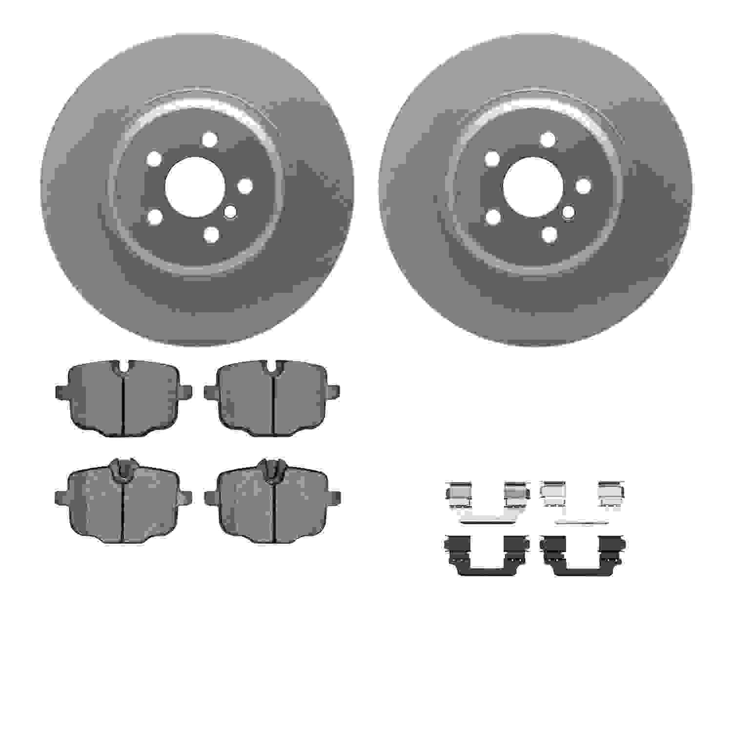 Dynamic Friction Company Disc Brake Kit 4312-31093