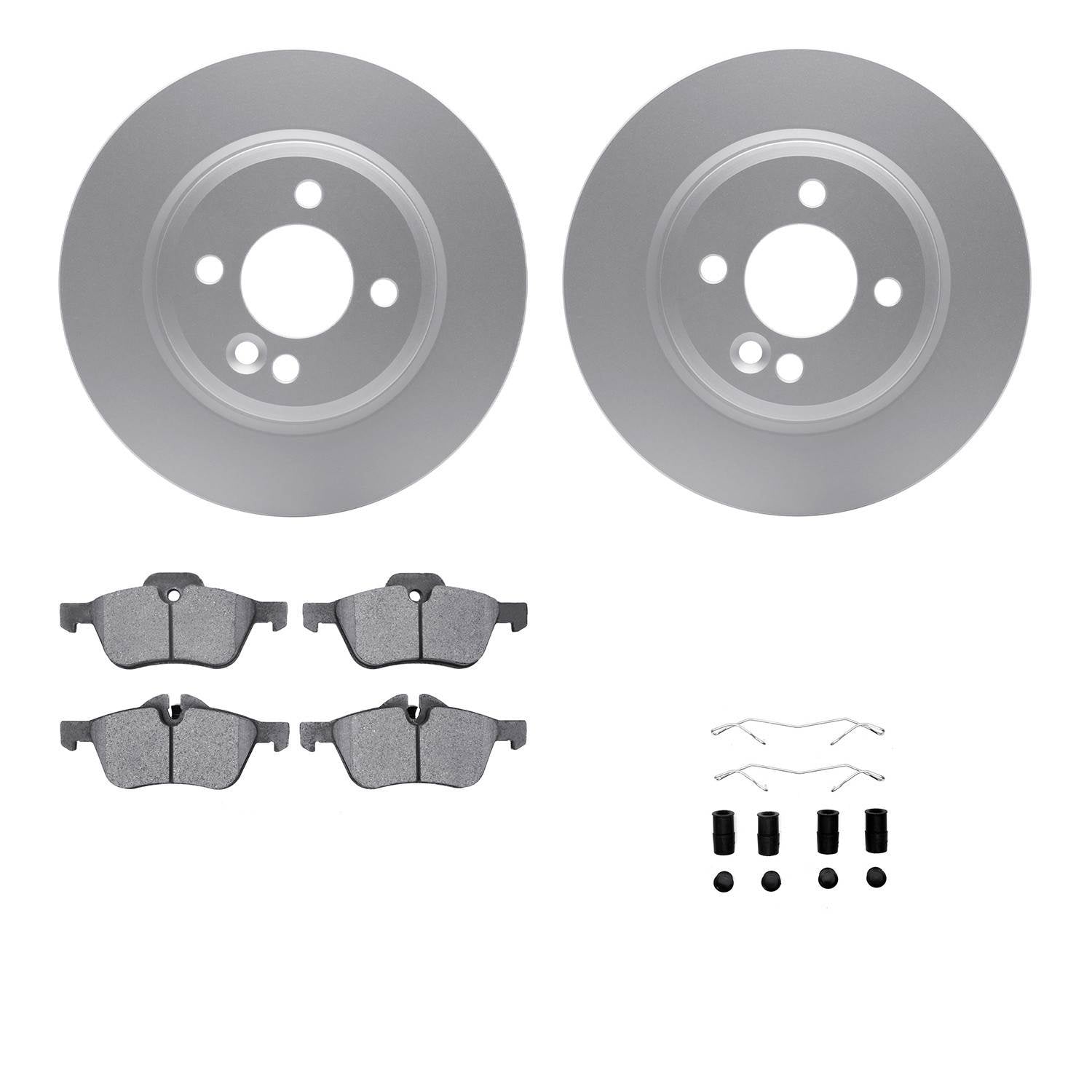 Dynamic Friction Company Disc Brake Kit 4312-32001