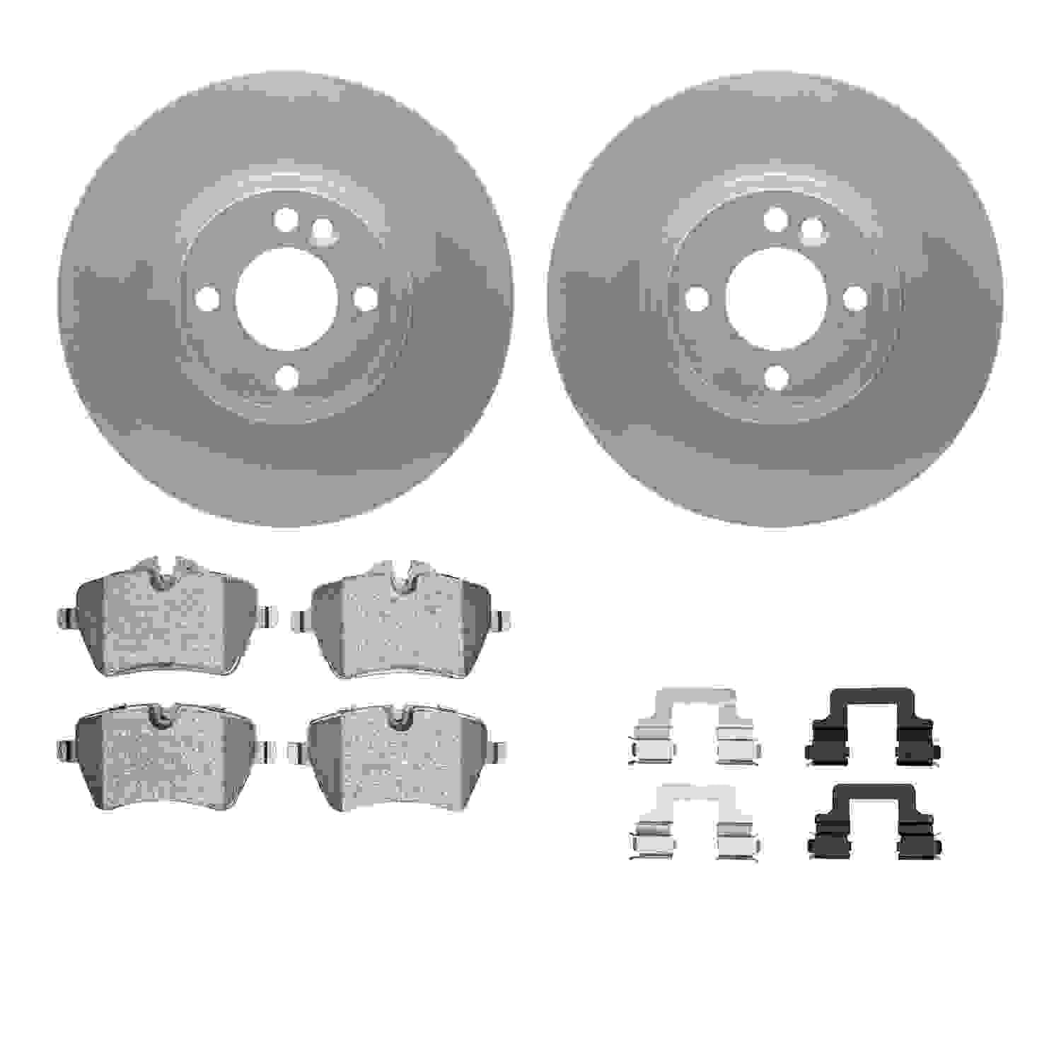 Dynamic Friction Company Disc Brake Kit 4312-32006