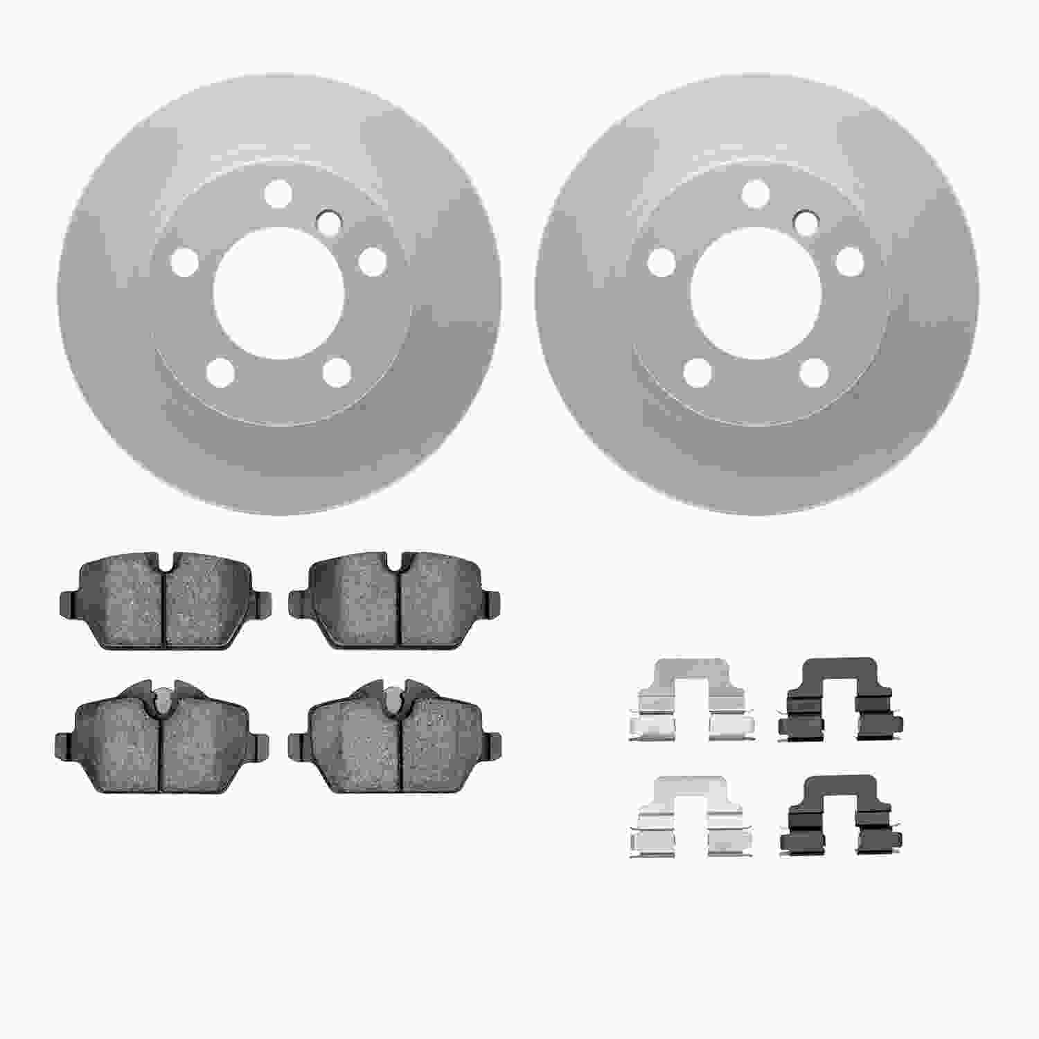 Dynamic Friction Company Disc Brake Kit 4312-32009