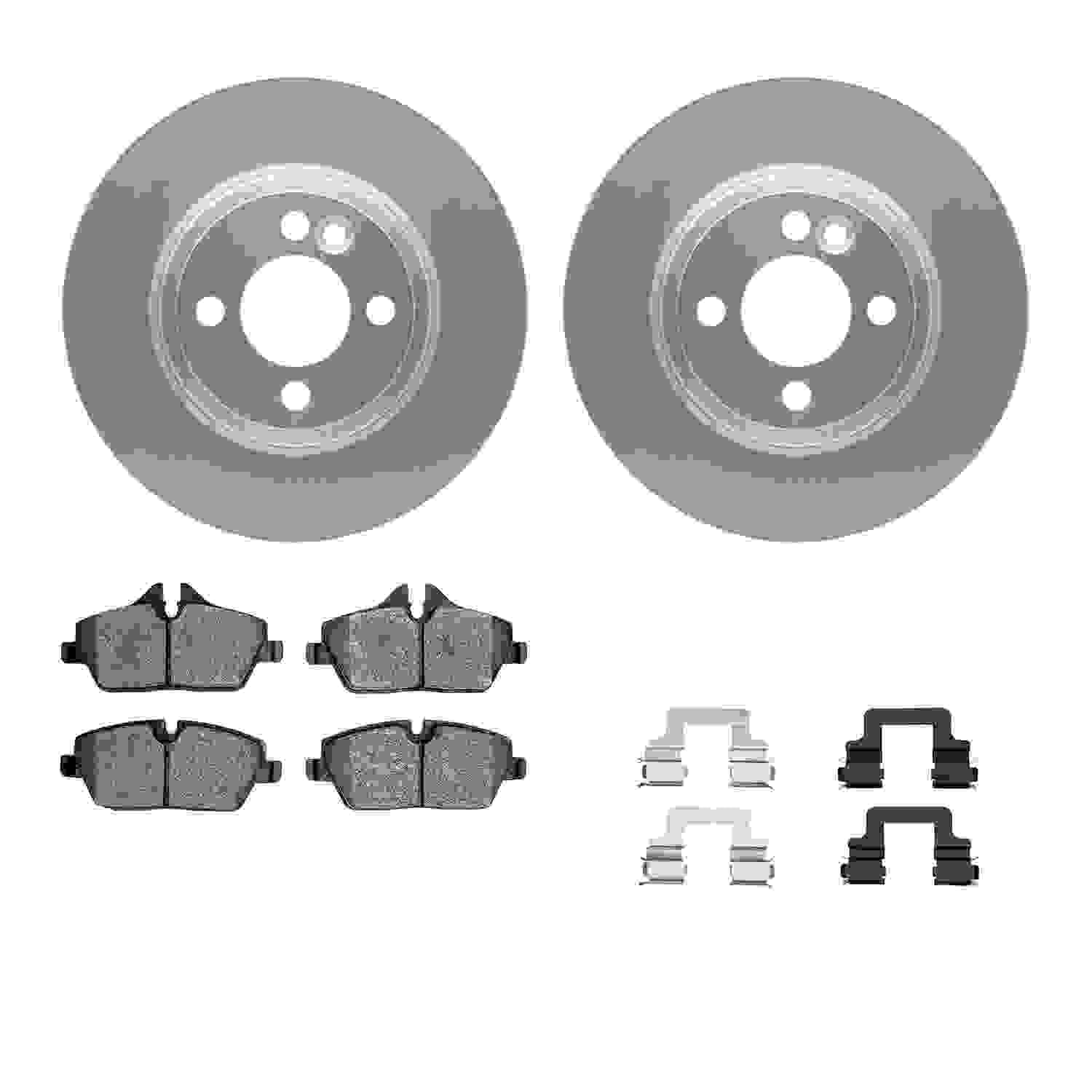 Dynamic Friction Company Disc Brake Kit 4312-32011