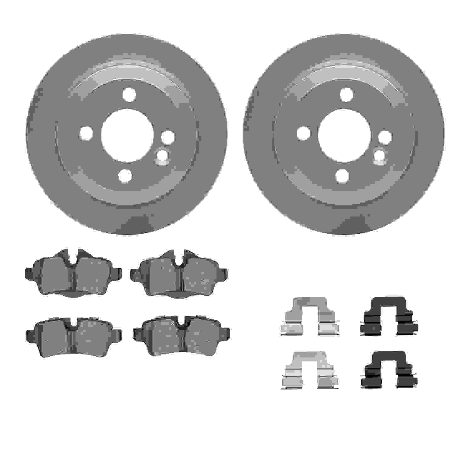 Dynamic Friction Company Disc Brake Kit 4312-32013