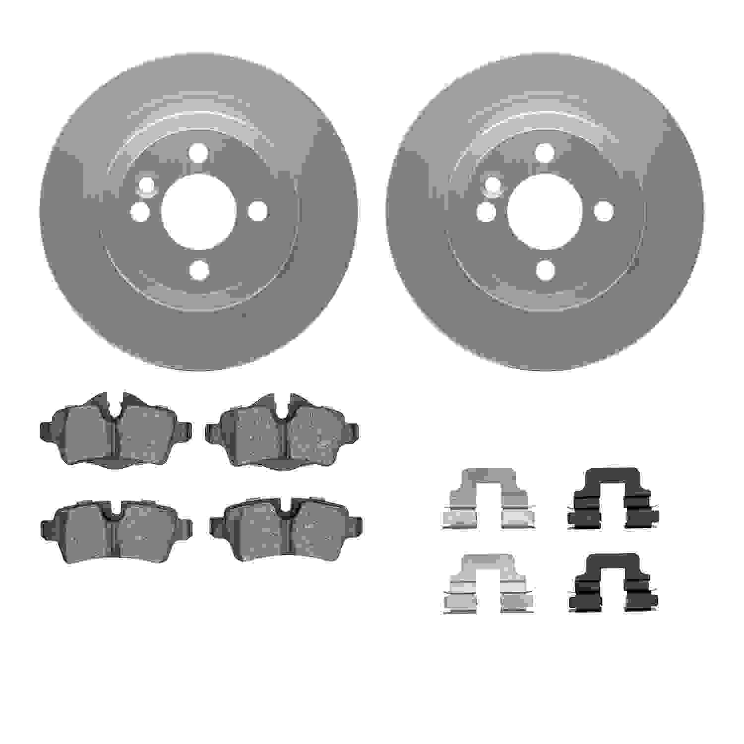 Dynamic Friction Company Disc Brake Kit 4312-32014