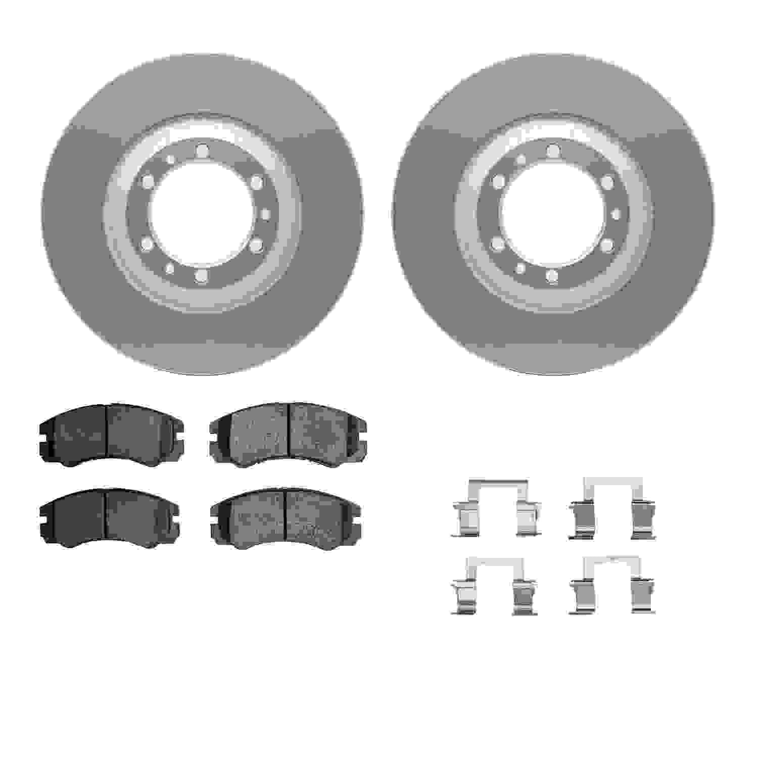 Dynamic Friction Company Disc Brake Kit 4312-37002