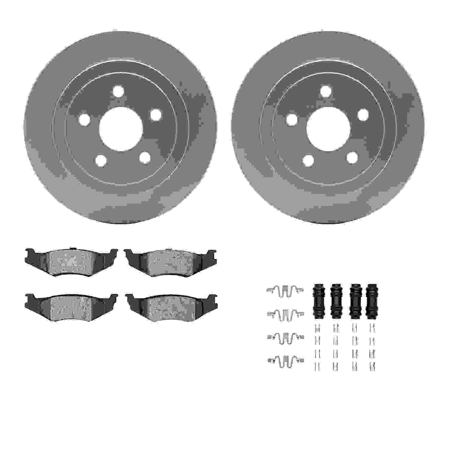 Dynamic Friction Company Disc Brake Kit 4312-39002