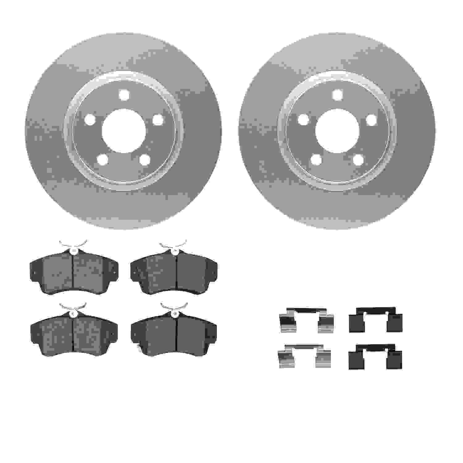 Dynamic Friction Company Disc Brake Kit 4312-39007