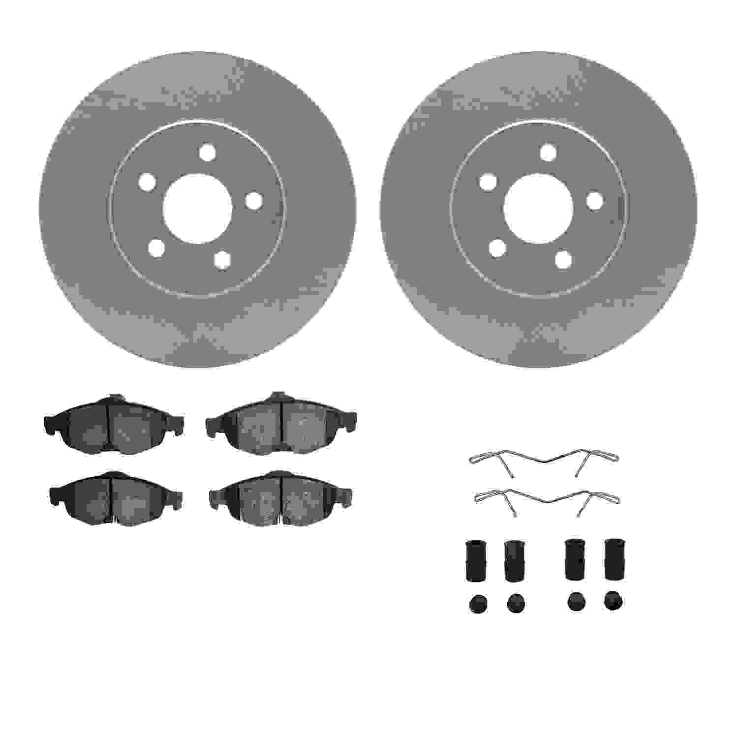 Dynamic Friction Company Disc Brake Kit 4312-39010