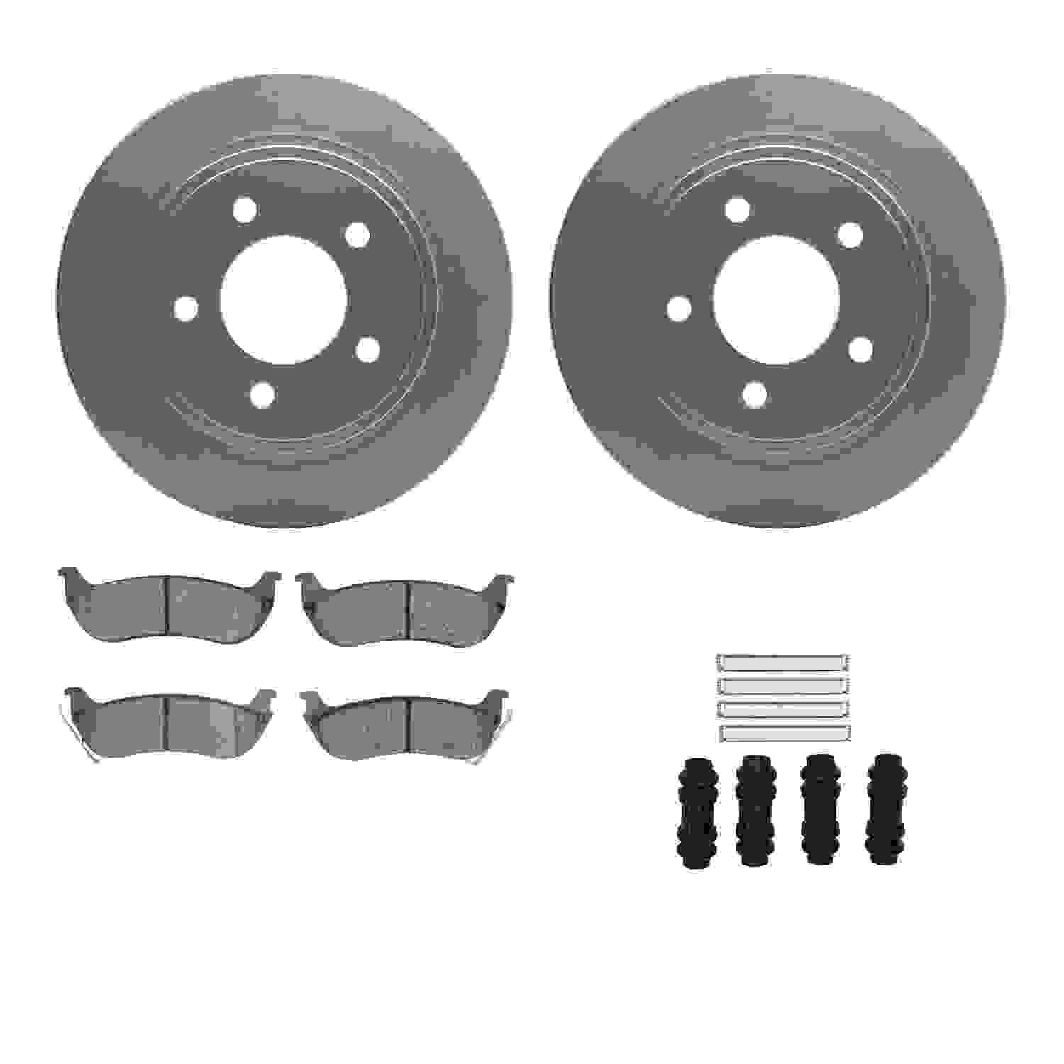 Dynamic Friction Company Disc Brake Kit 4312-39012