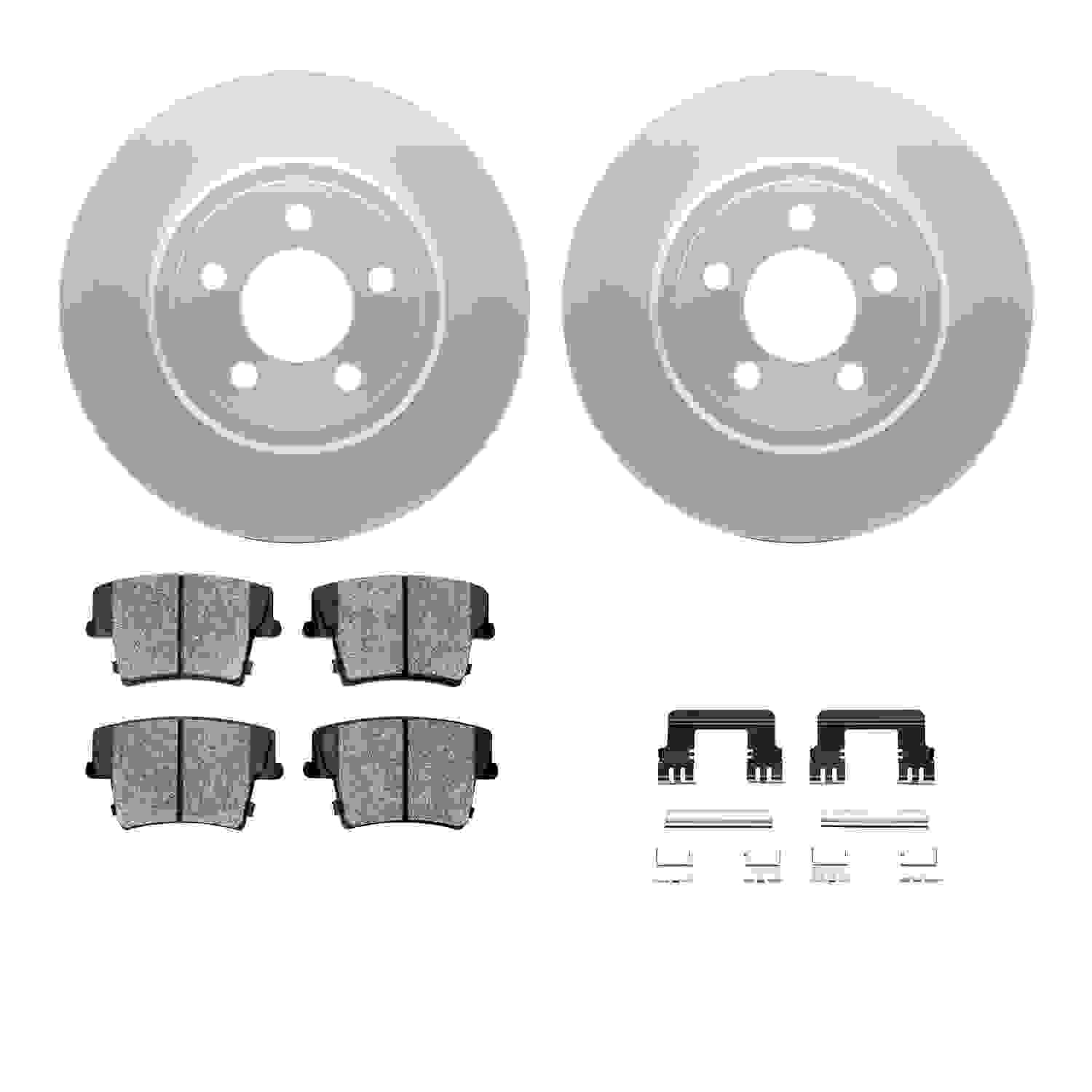 Dynamic Friction Company Disc Brake Kit 4312-39018