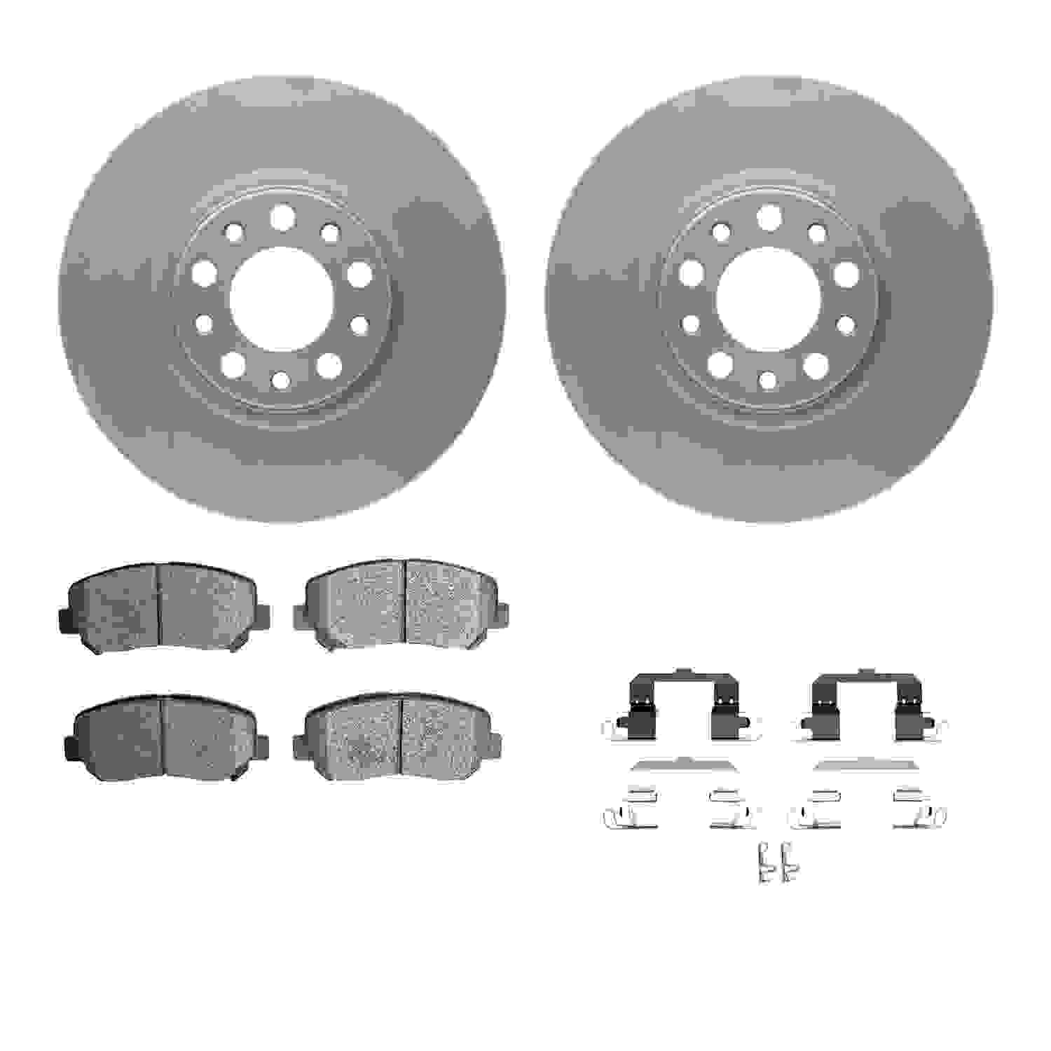 Dynamic Friction Company Disc Brake Kit 4312-39023