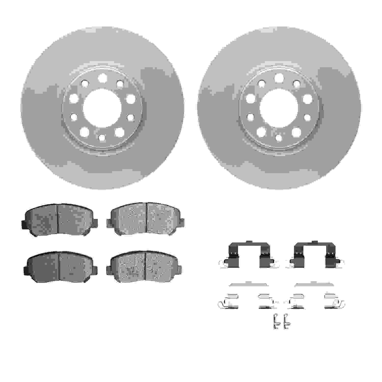 Dynamic Friction Company Disc Brake Kit 4312-39024