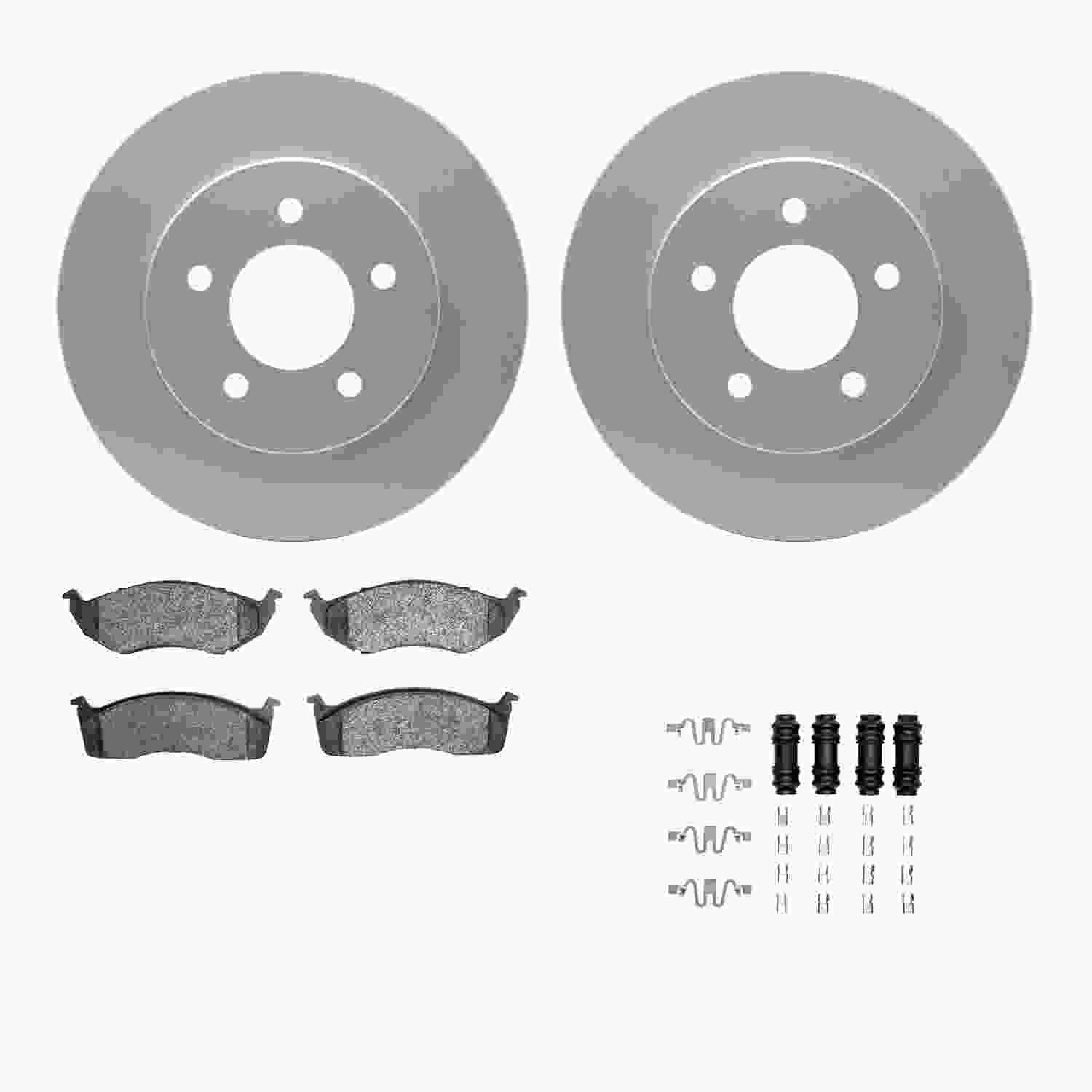 Dynamic Friction Company Disc Brake Kit 4312-40012