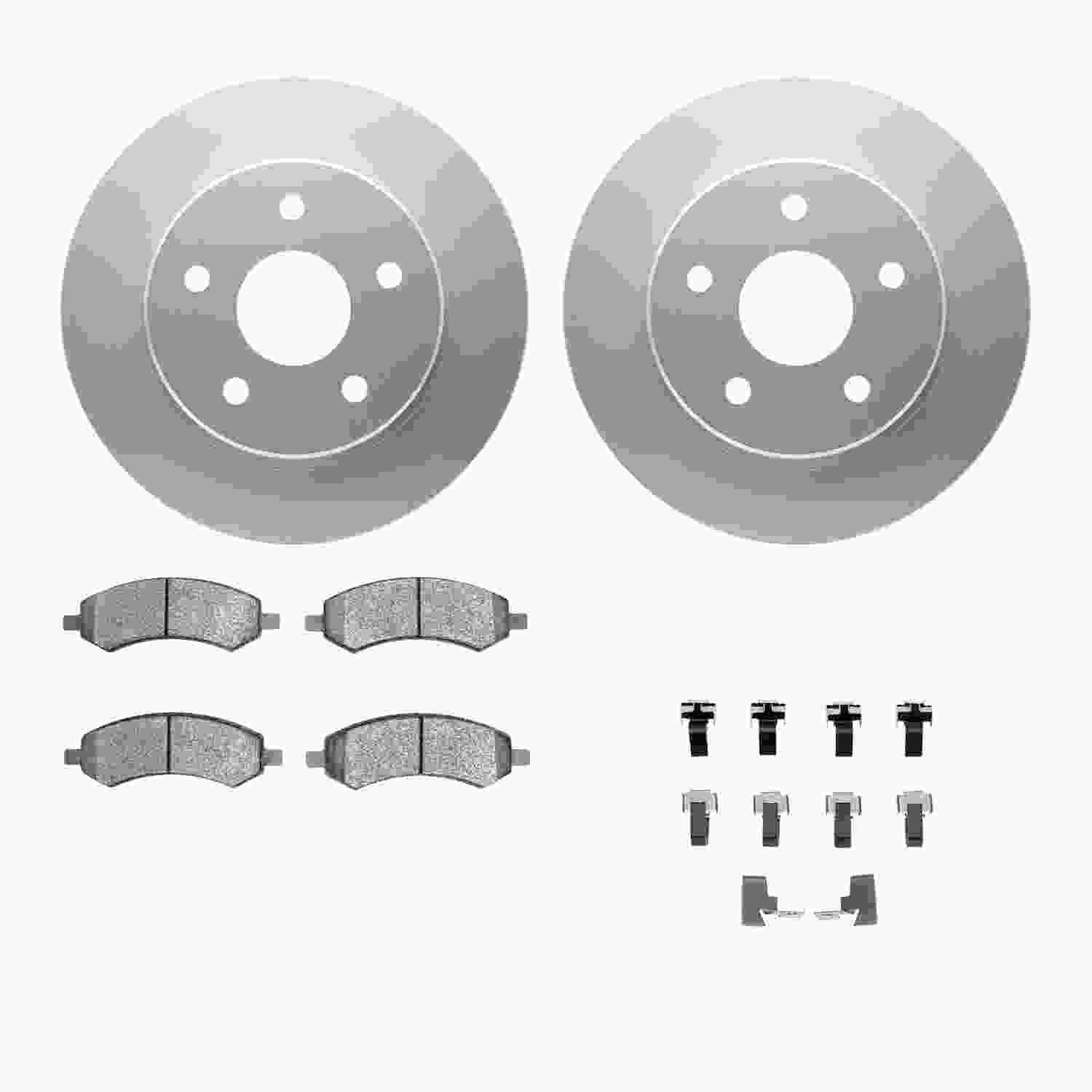 Dynamic Friction Company Disc Brake Kit 4312-40035