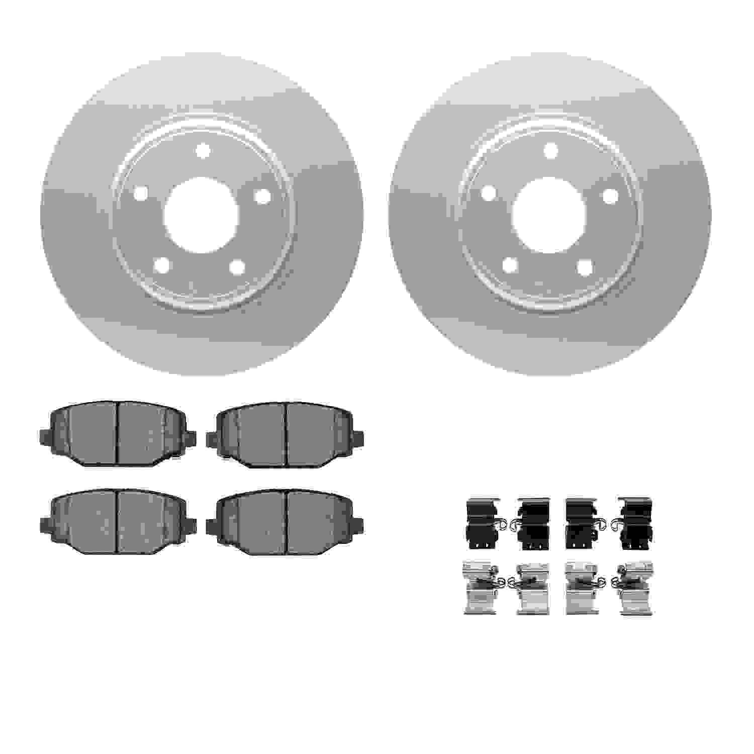 Dynamic Friction Company Disc Brake Kit 4312-40039