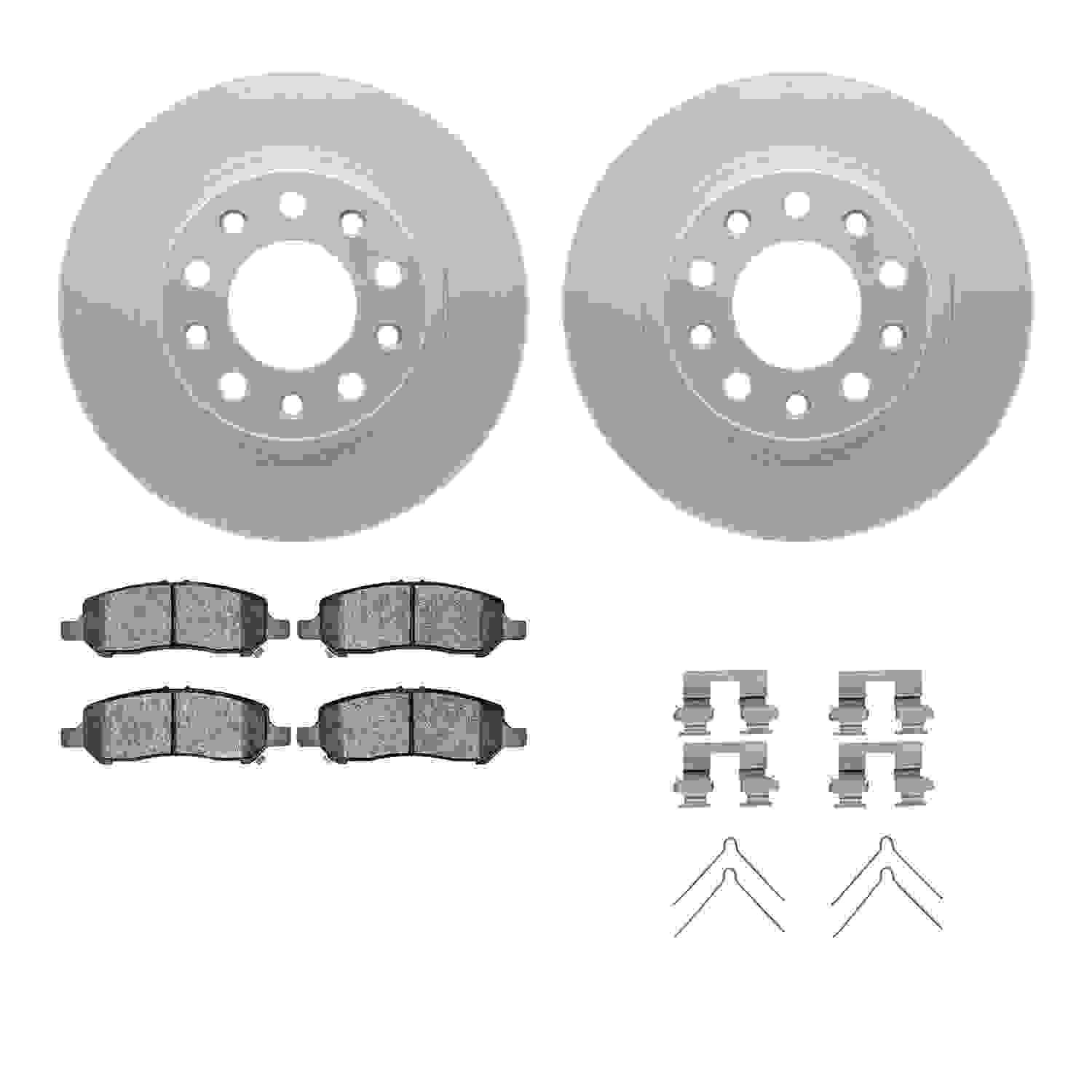 Dynamic Friction Company Disc Brake Kit 4312-40040