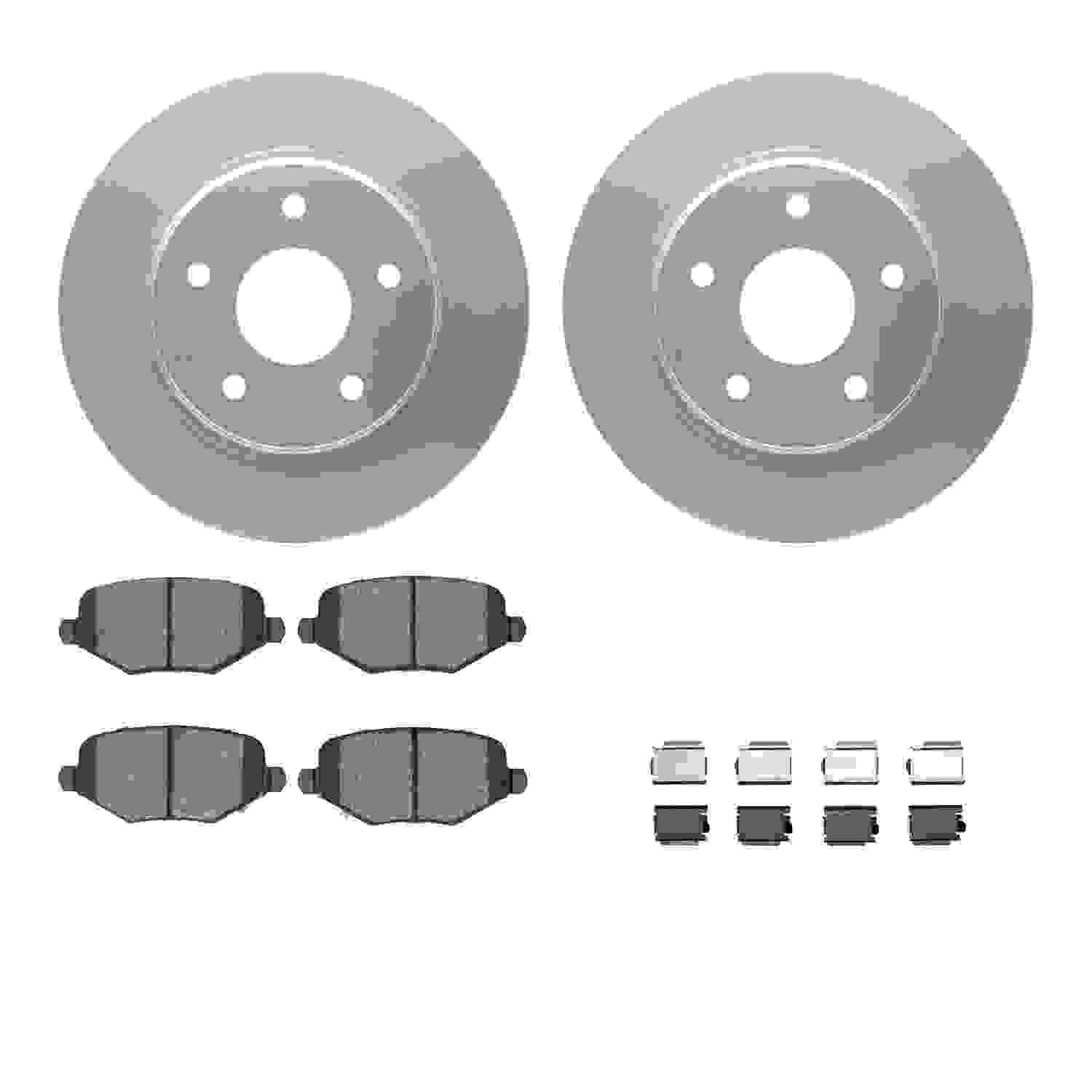 Dynamic Friction Company Disc Brake Kit 4312-40042