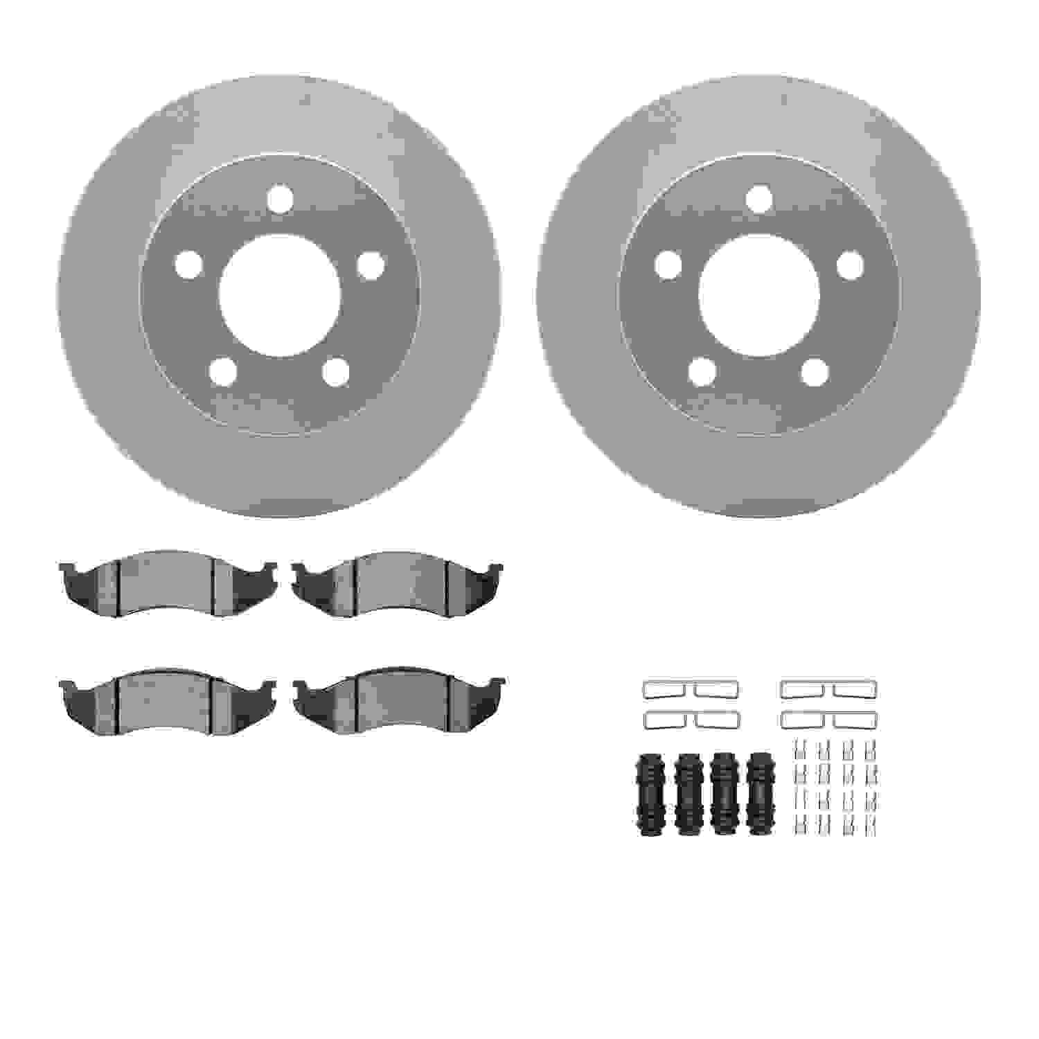 Dynamic Friction Company Disc Brake Kit 4312-42001