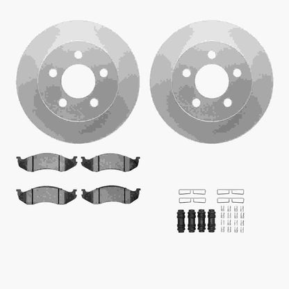 Dynamic Friction Company Disc Brake Kit 4312-42002