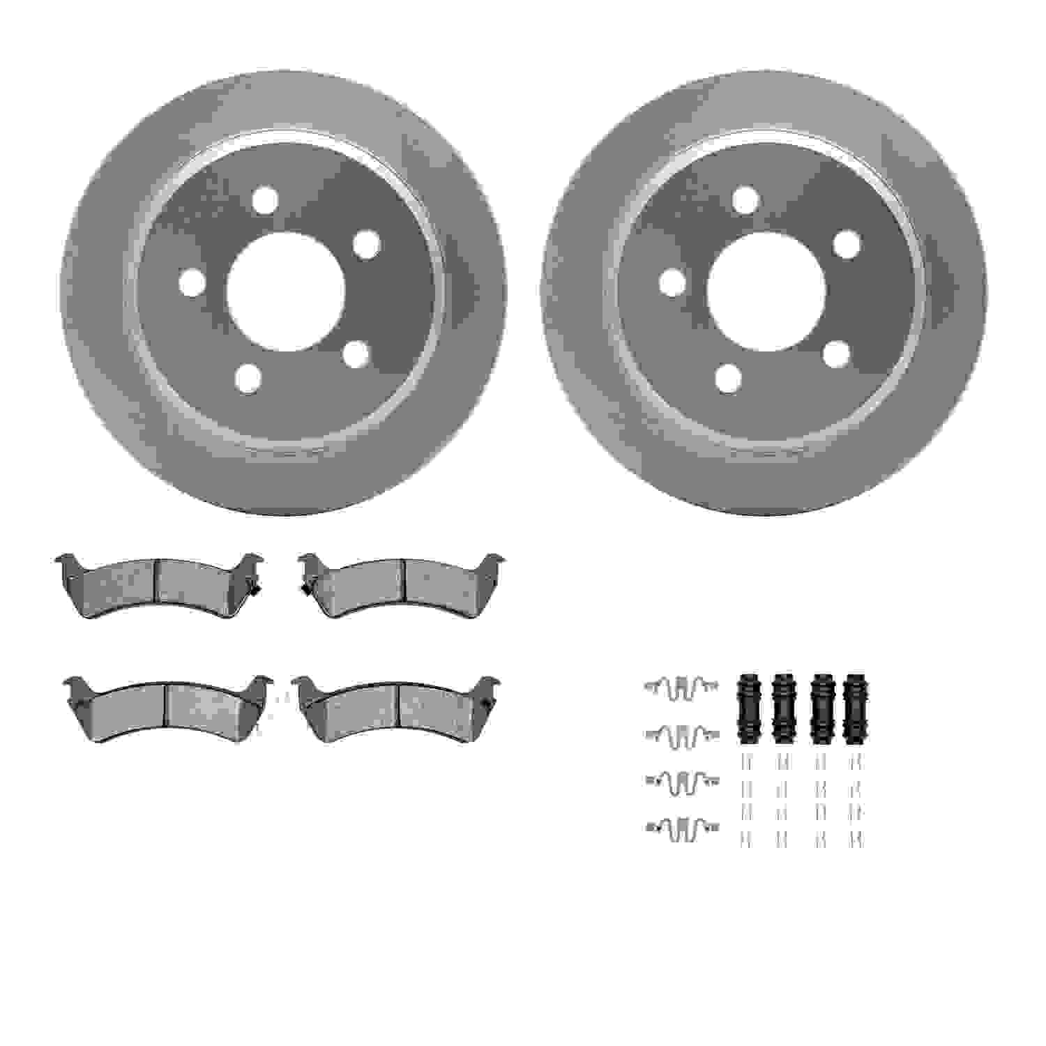 Dynamic Friction Company Disc Brake Kit 4312-42004